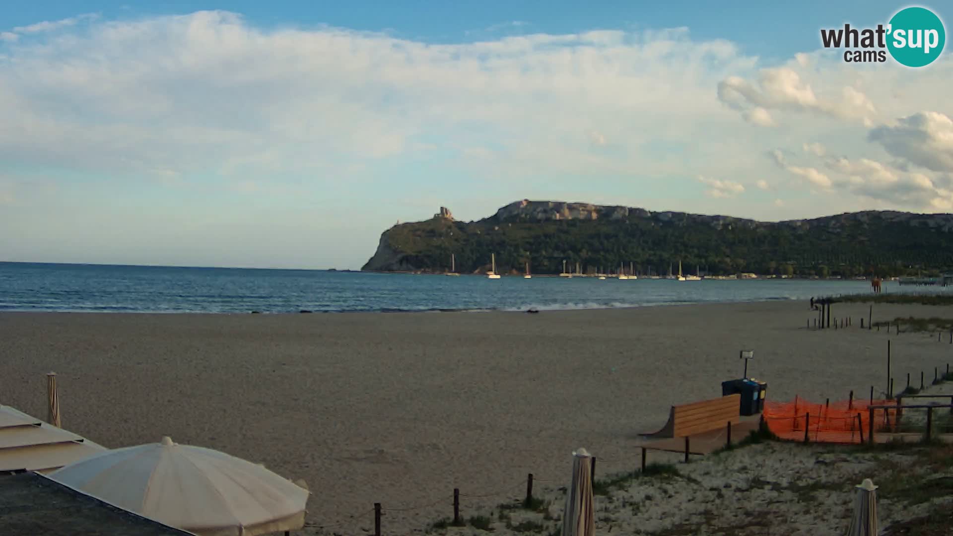 Poetto Strand Webcam | Cagliari | Sardinien