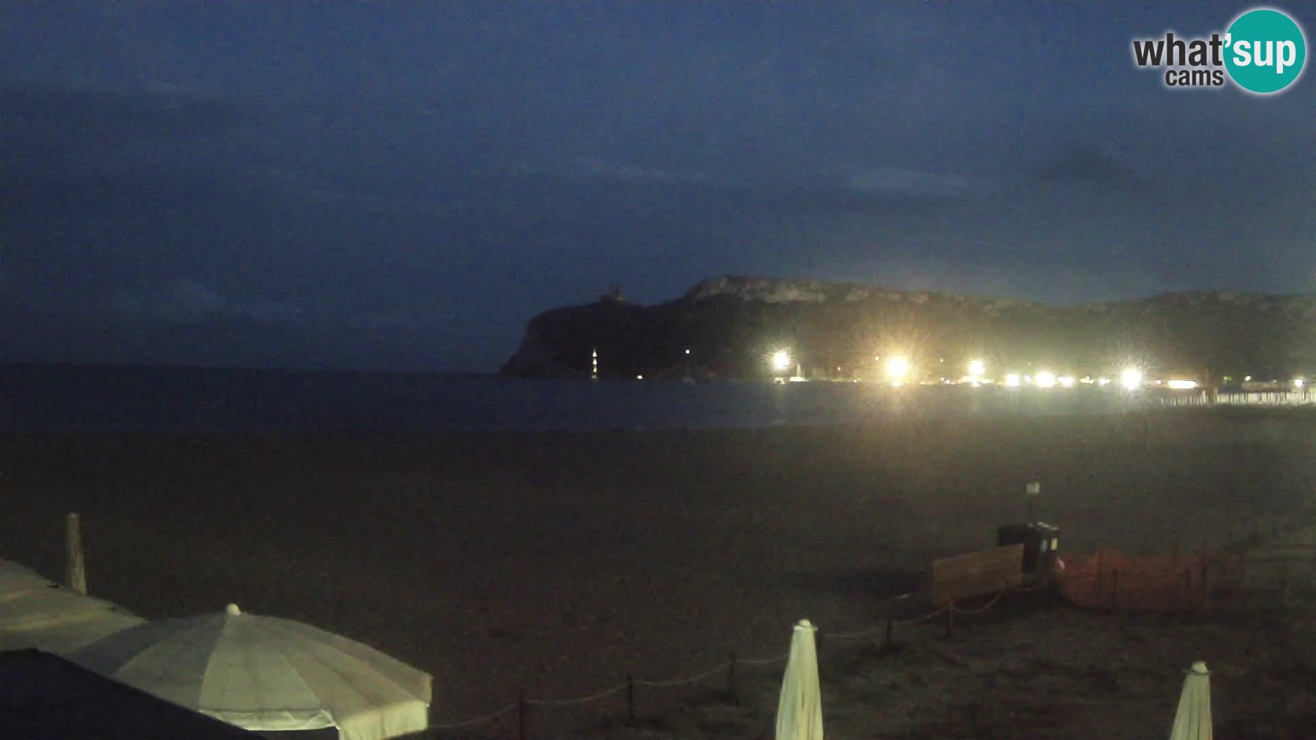 Poetto beach webcam | Cagliari | Sardinia
