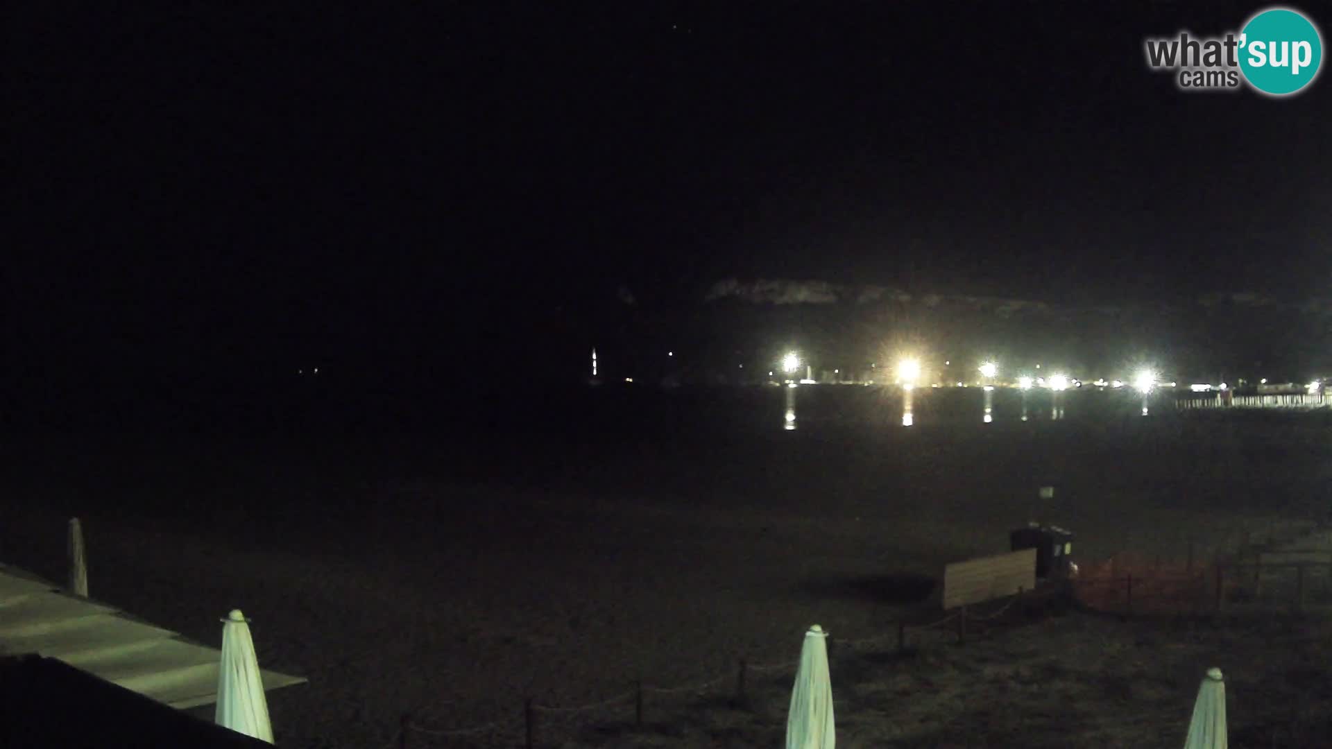 Poetto beach webcam | Cagliari | Sardinia