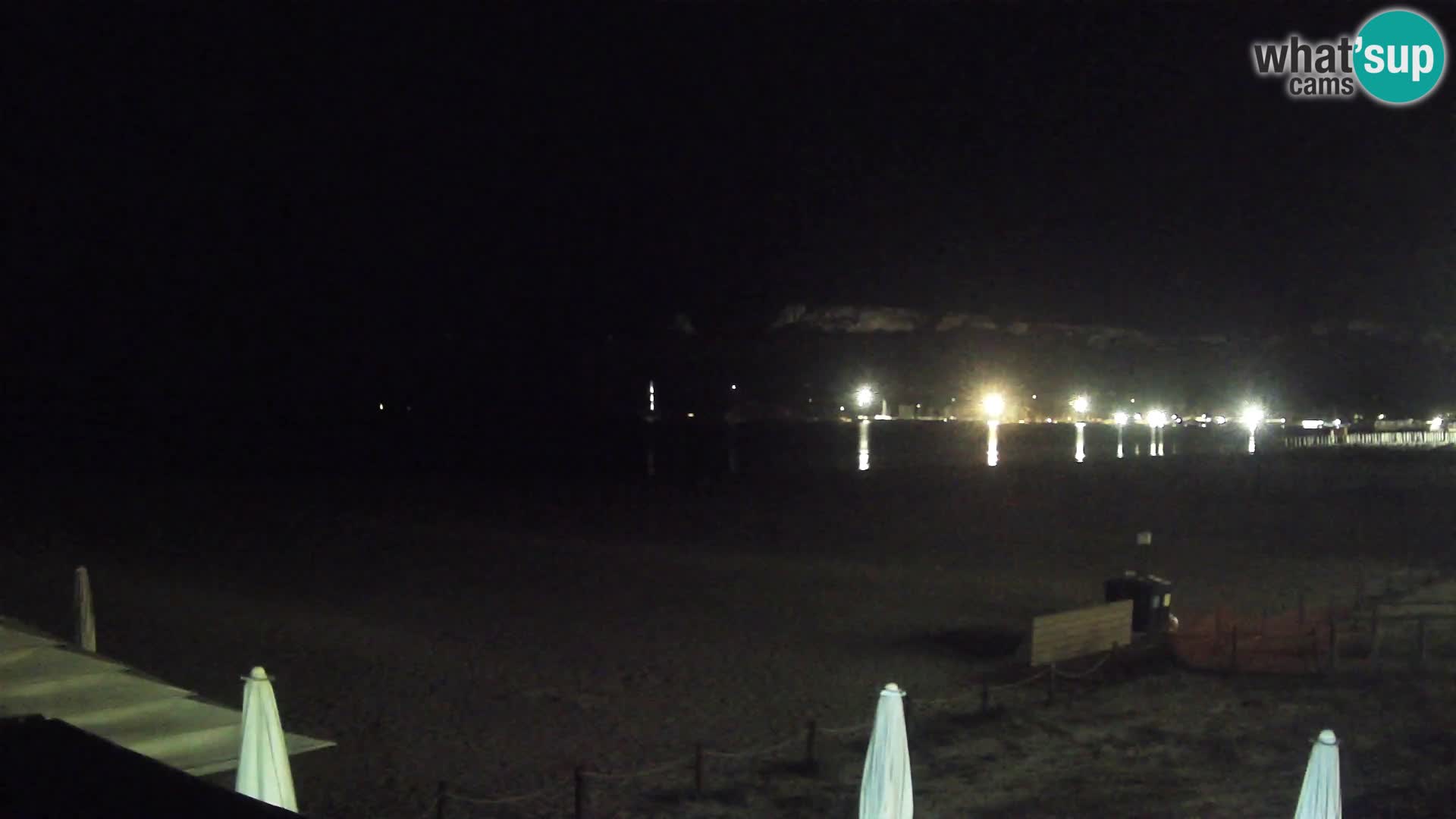 Poetto Strand Webcam | Cagliari | Sardinien