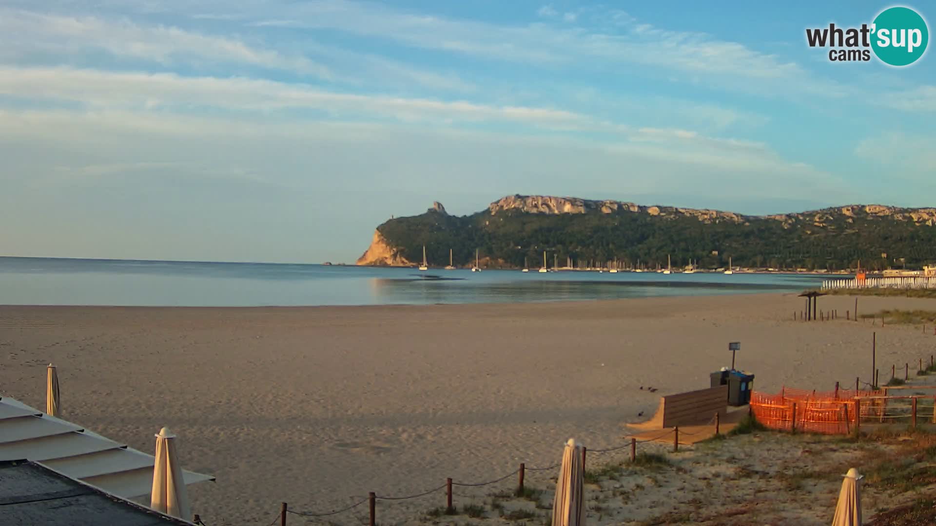 Poetto beach webcam | Cagliari | Sardinia