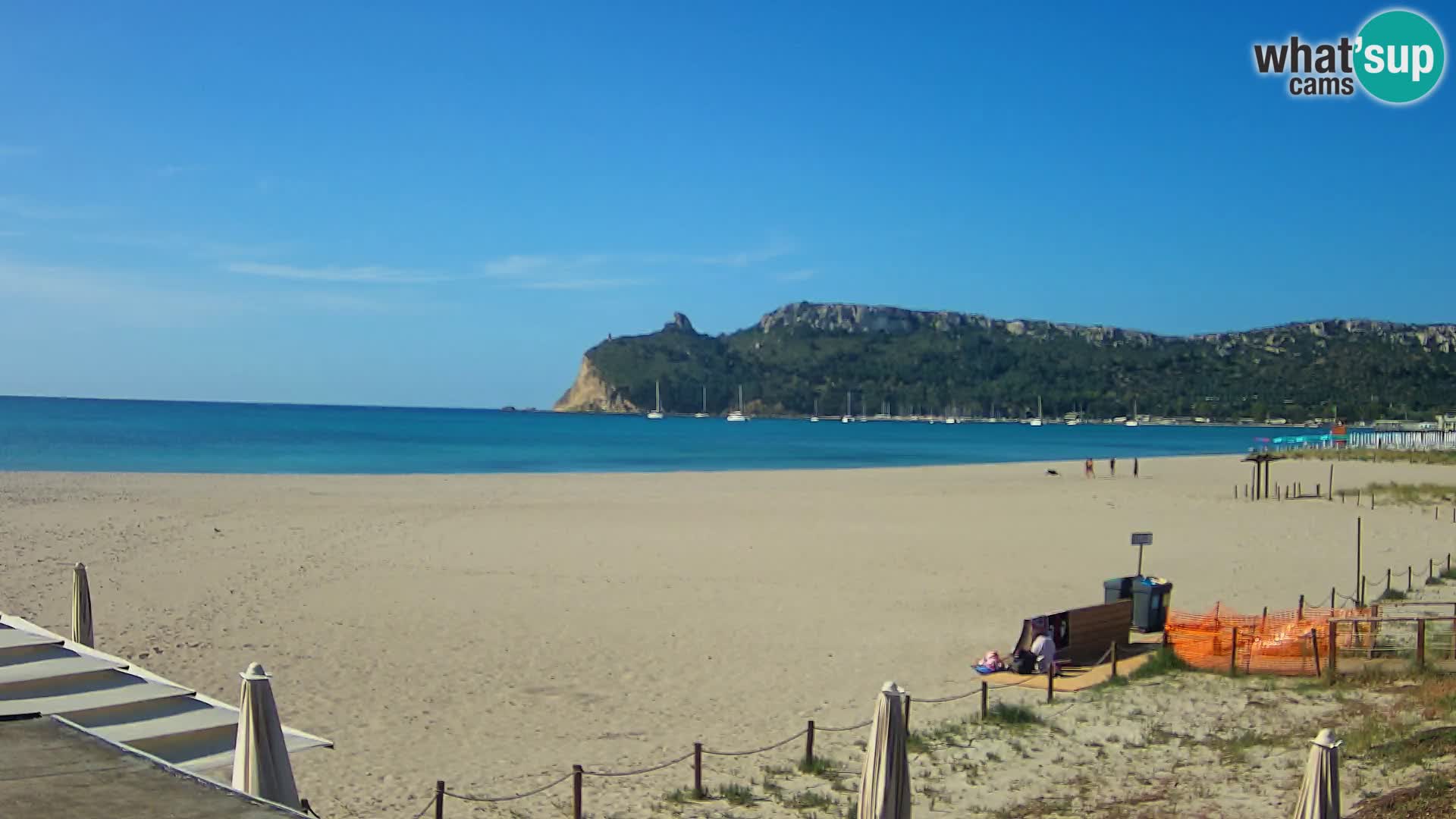 Poetto beach webcam | Cagliari | Sardinia