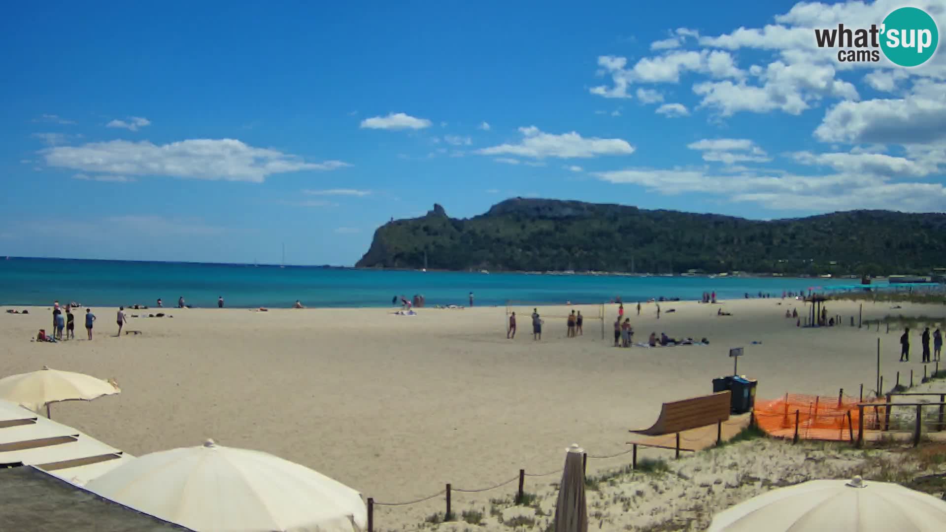 Webcam spiaggia del Poetto | Cagliari | Sardegna