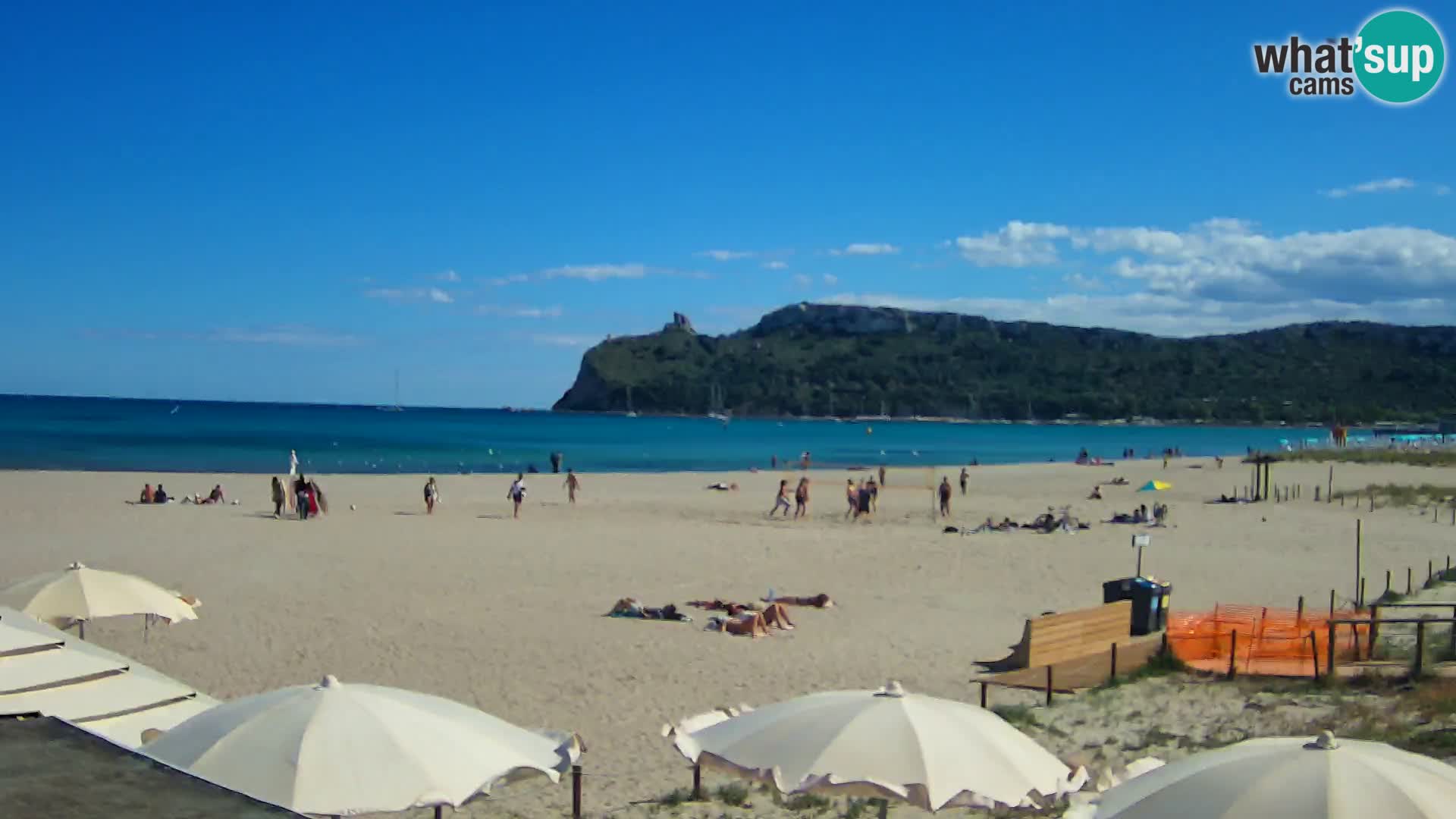 Webcam plage de Poetto | Cagliari | Sardaigne
