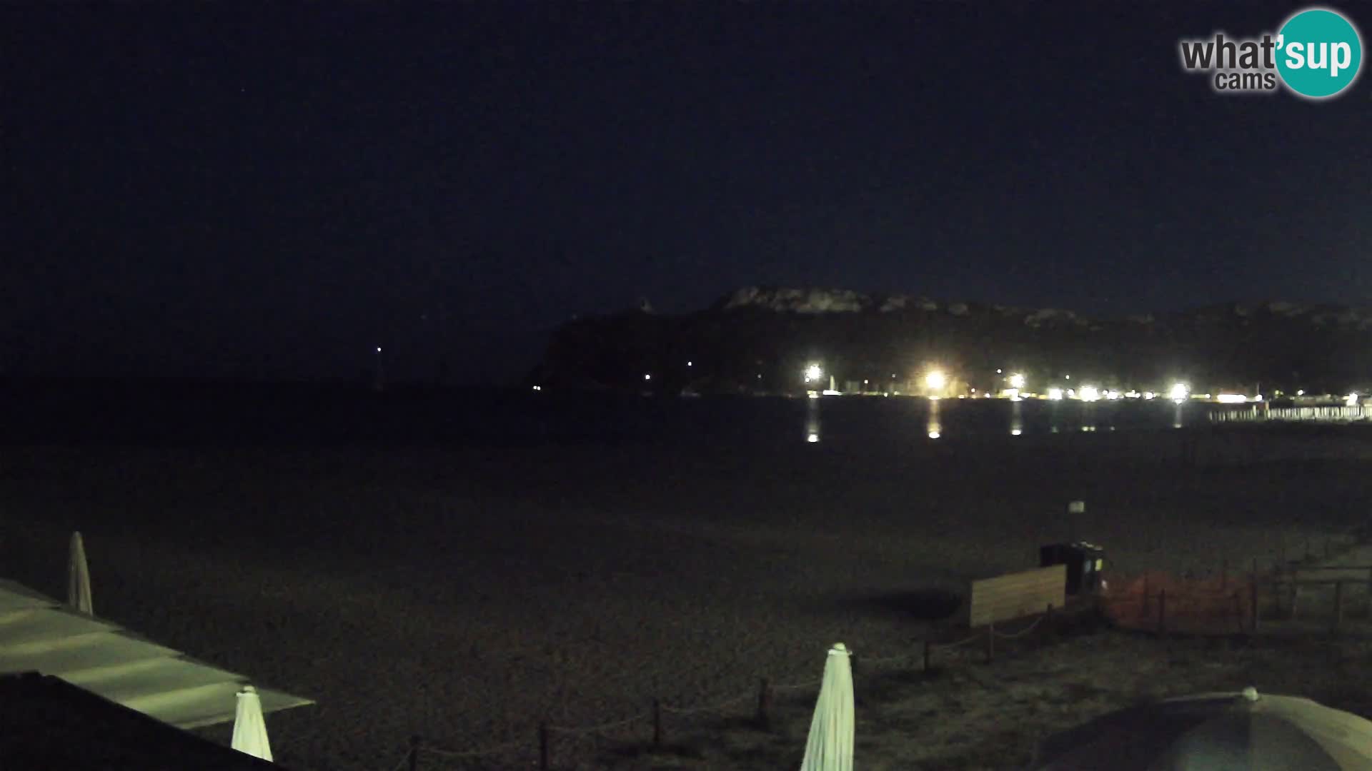 Webcam plage de Poetto | Cagliari | Sardaigne