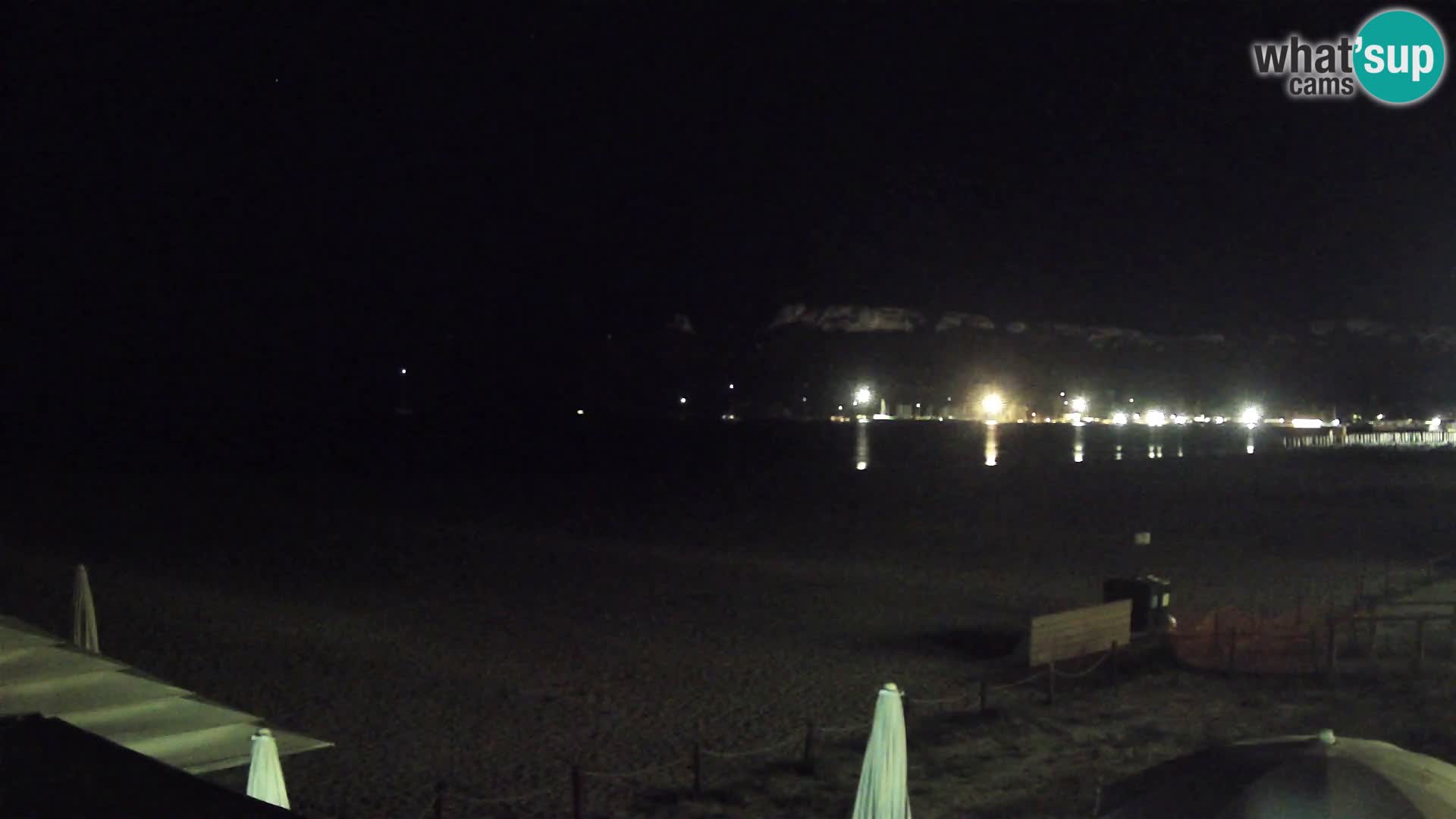 Poetto beach webcam | Cagliari | Sardinia