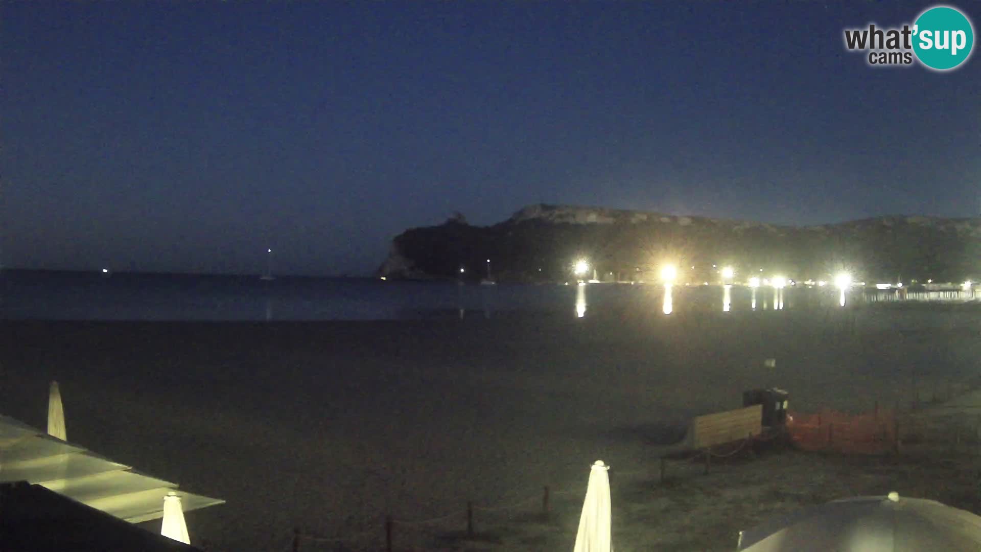 Poetto beach webcam | Cagliari | Sardinia