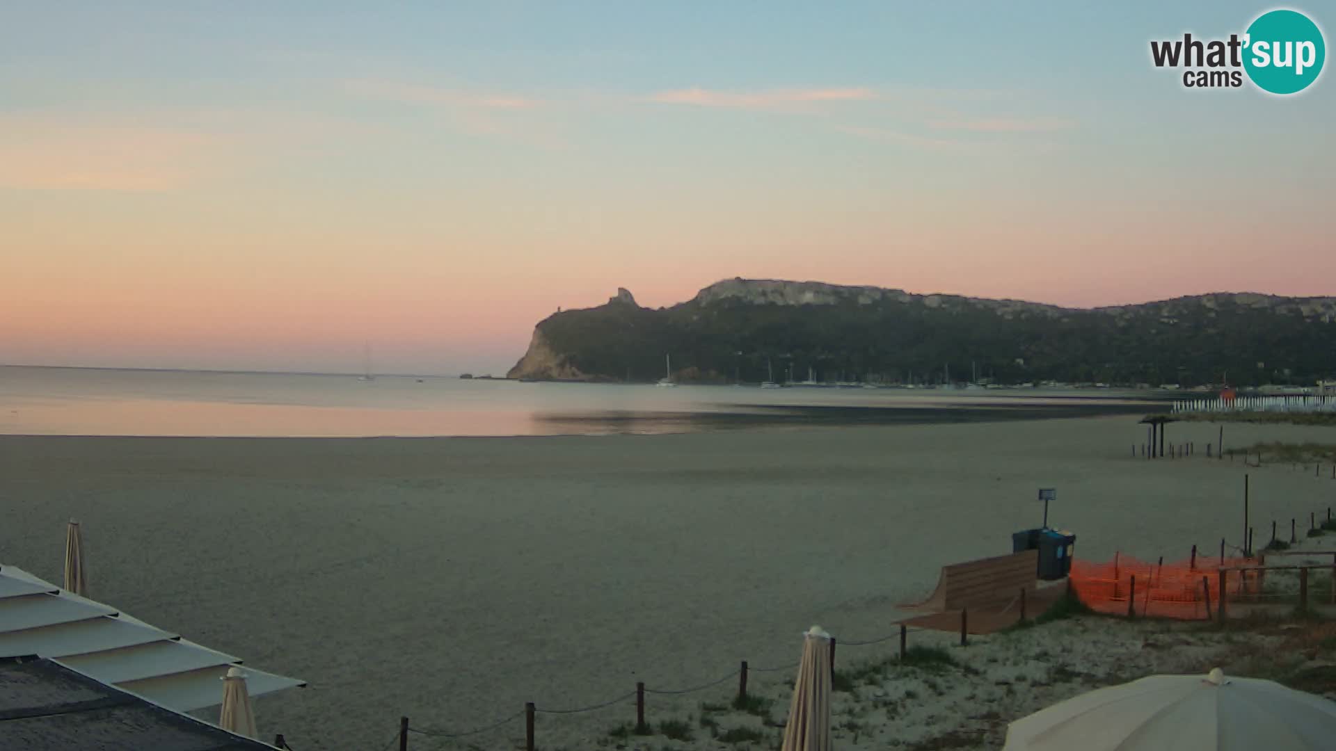Poetto beach webcam | Cagliari | Sardinia