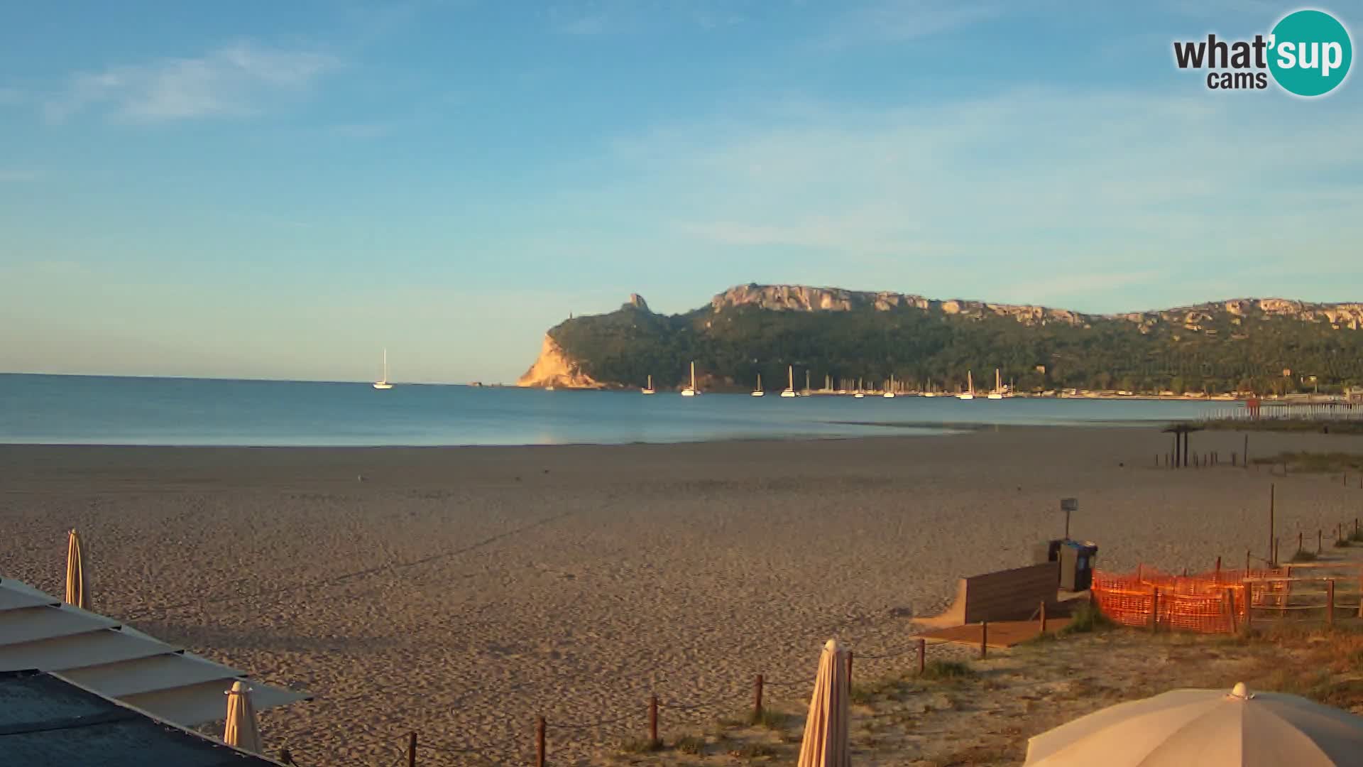 Webcam spiaggia del Poetto | Cagliari | Sardegna
