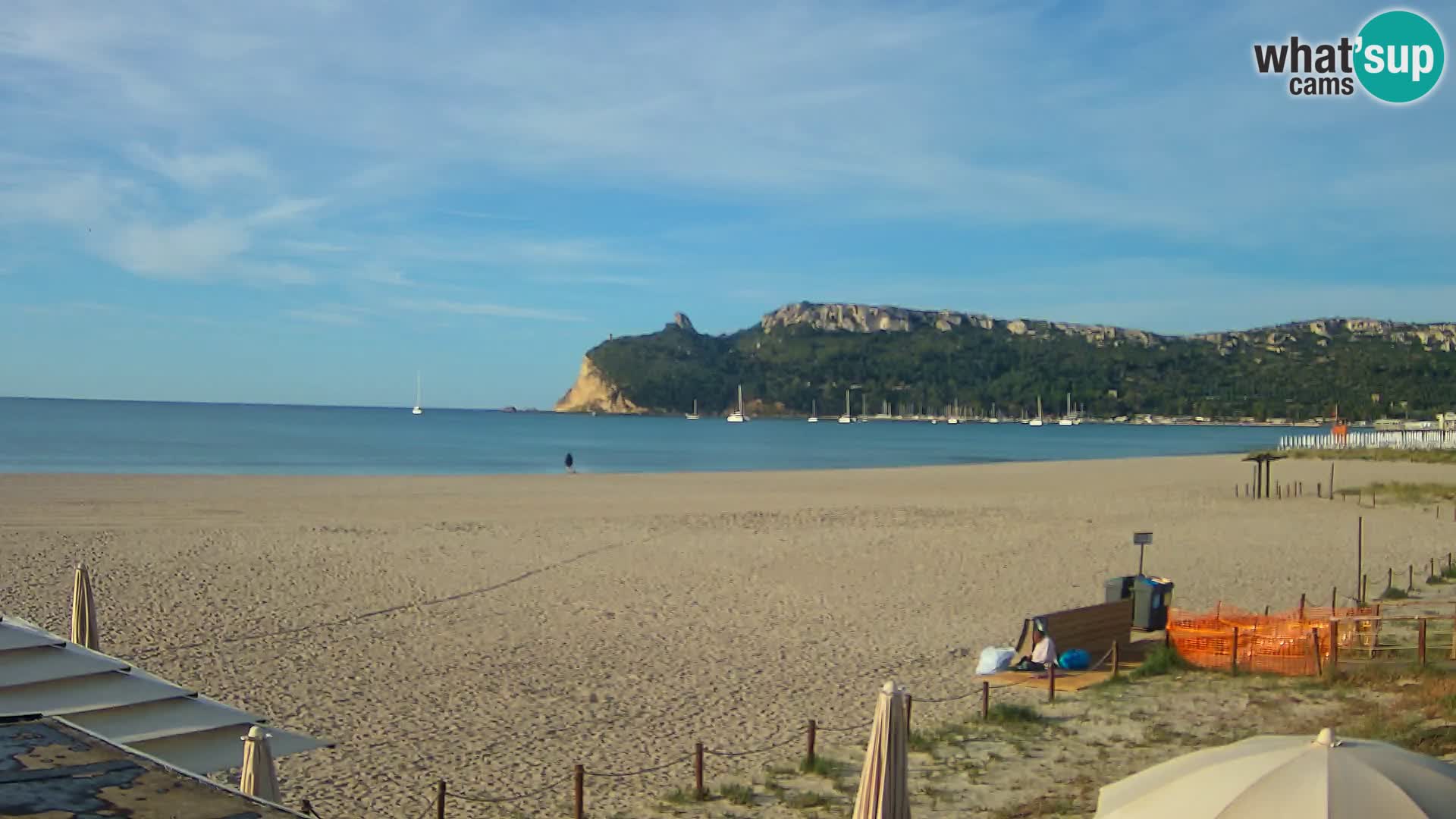 Poetto Strand Webcam | Cagliari | Sardinien