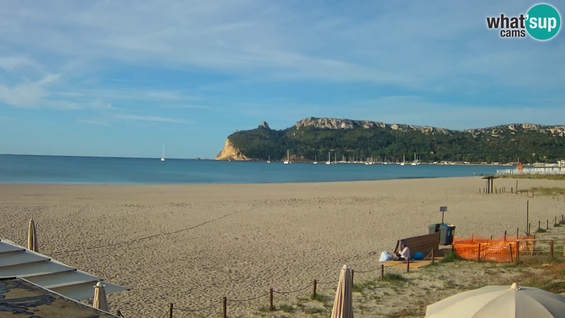 Webcam spiaggia del Poetto | Cagliari | Sardegna