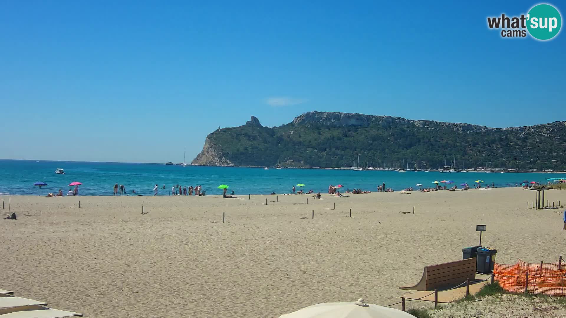 Webcam playa de Poetto | Cagliari | Cerdeña