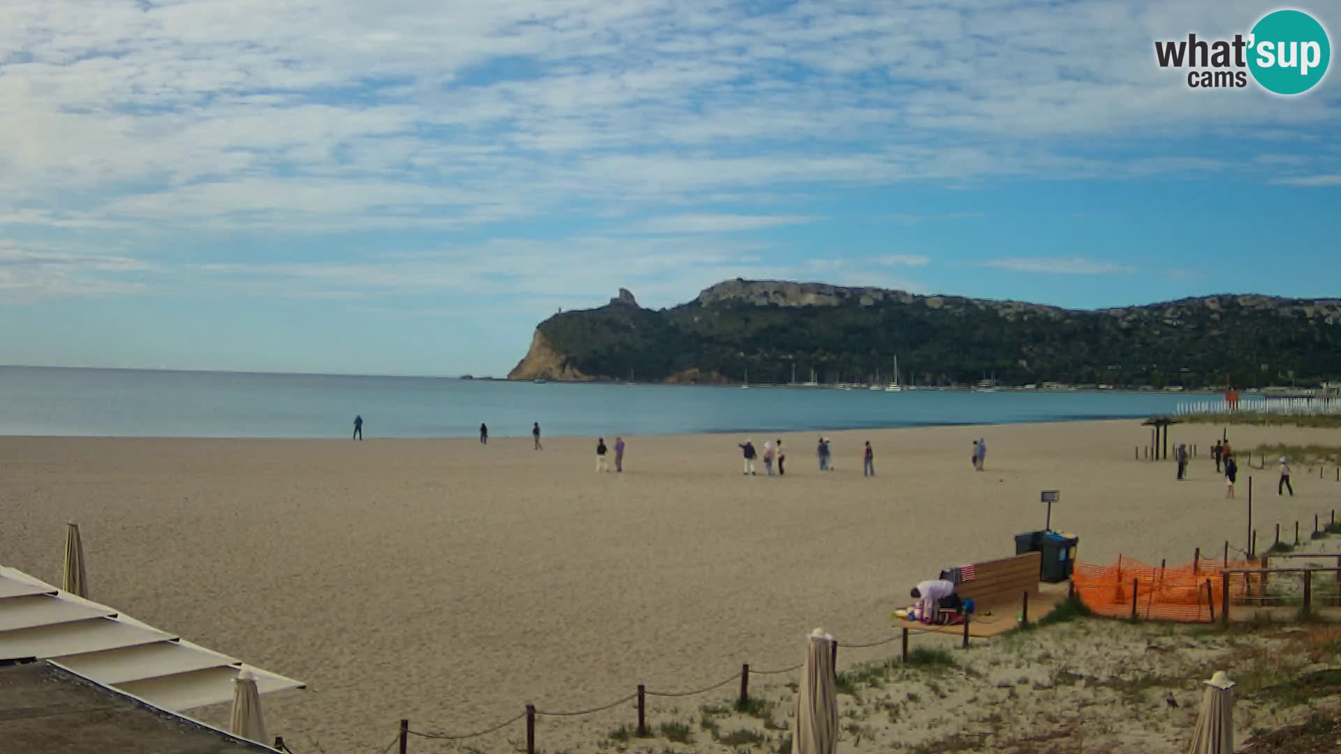 Poetto beach webcam | Cagliari | Sardinija
