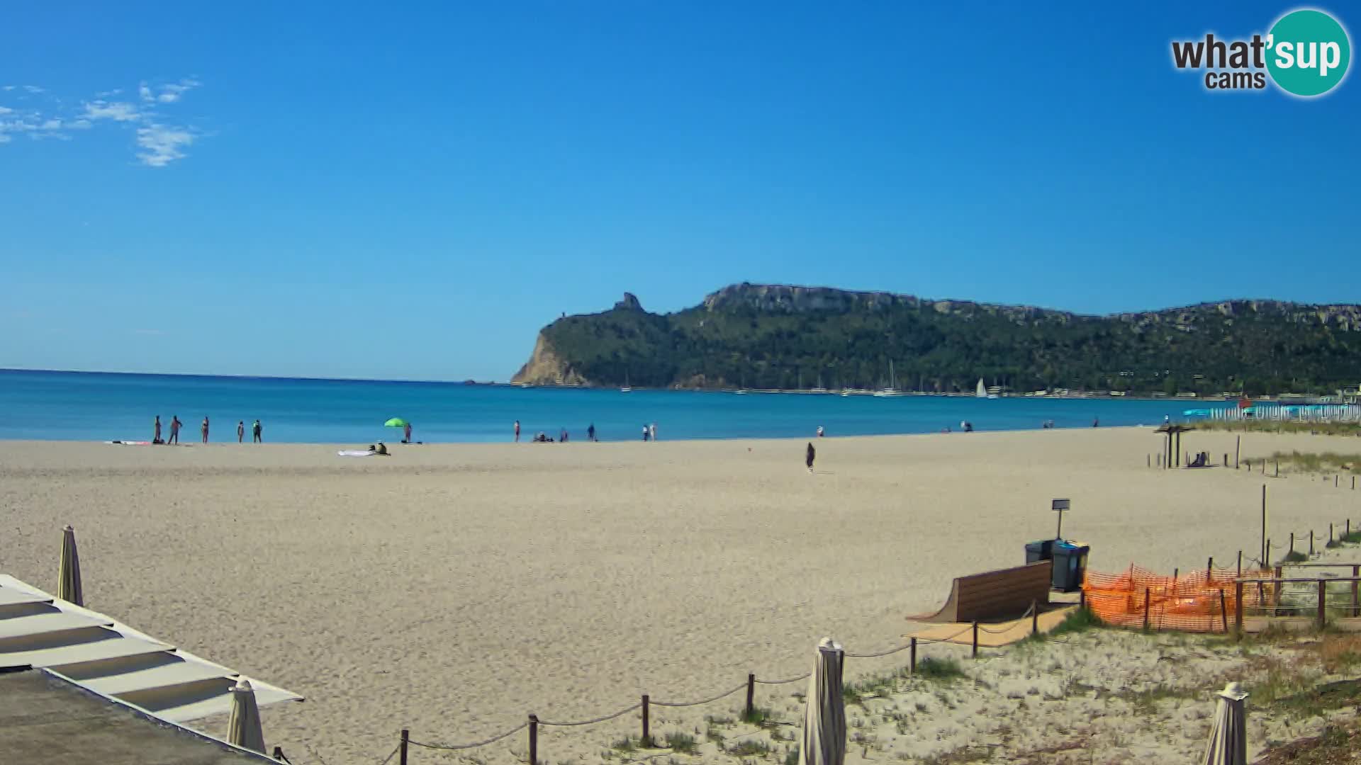 Webcam plage de Poetto | Cagliari | Sardaigne