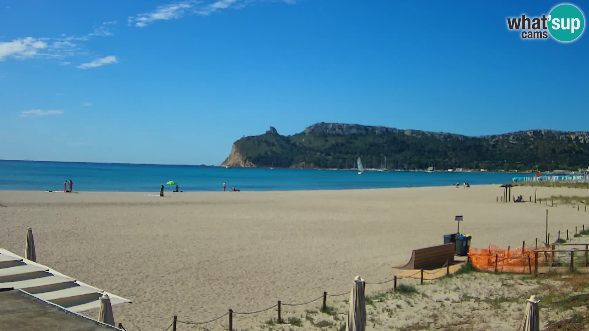 Webcam plage de Poetto | Cagliari | Sardaigne