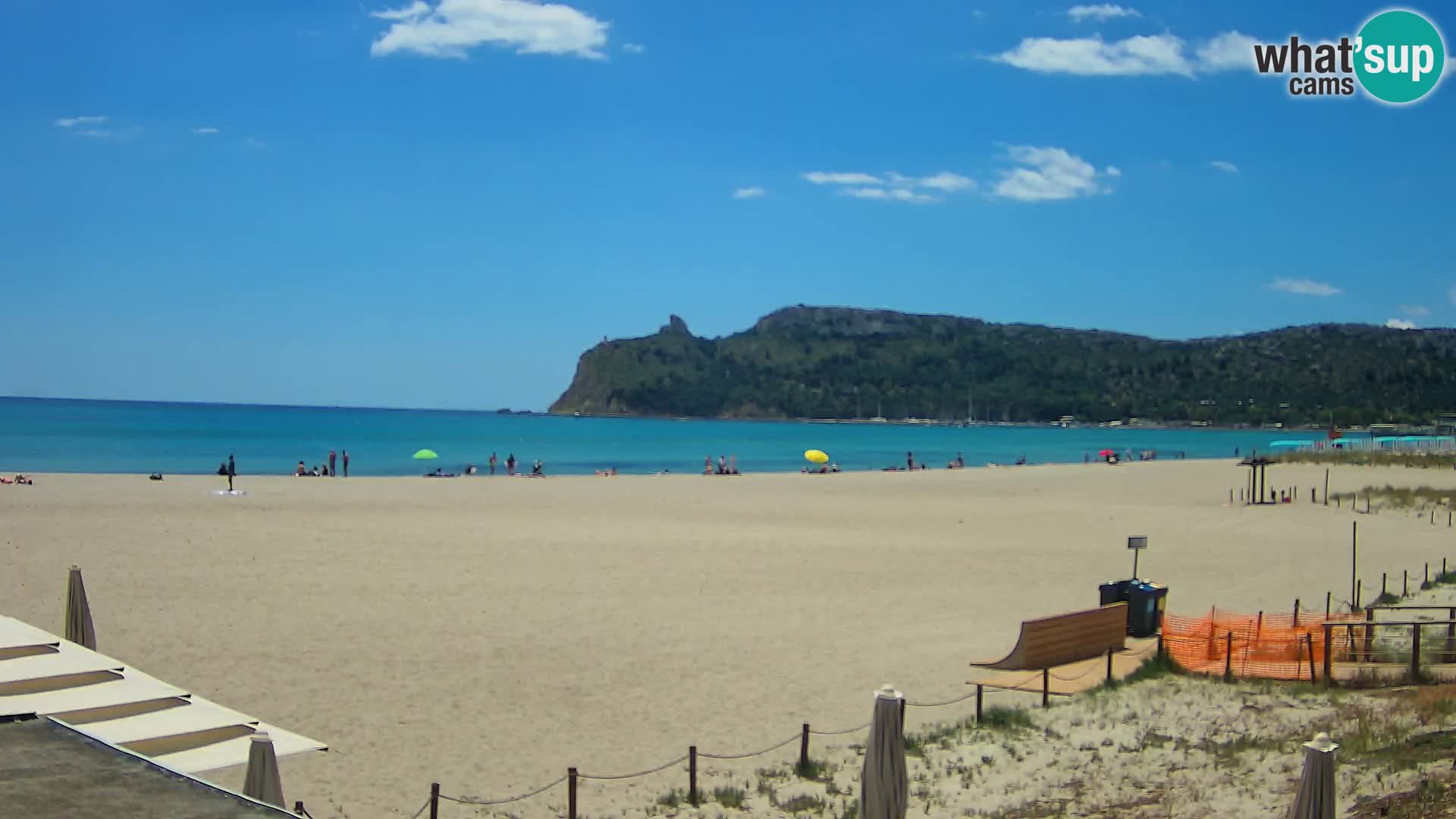 Webcam plage de Poetto | Cagliari | Sardaigne