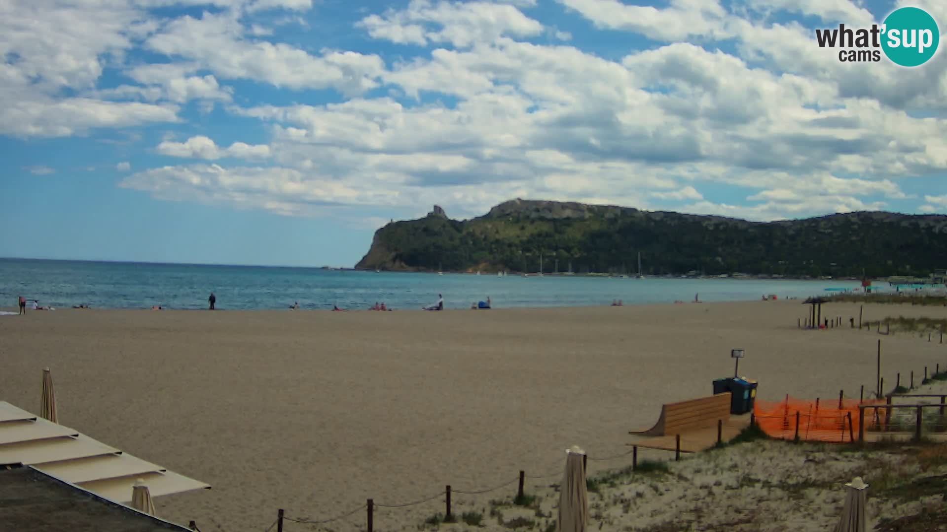 Poetto beach webcam | Cagliari | Sardinia