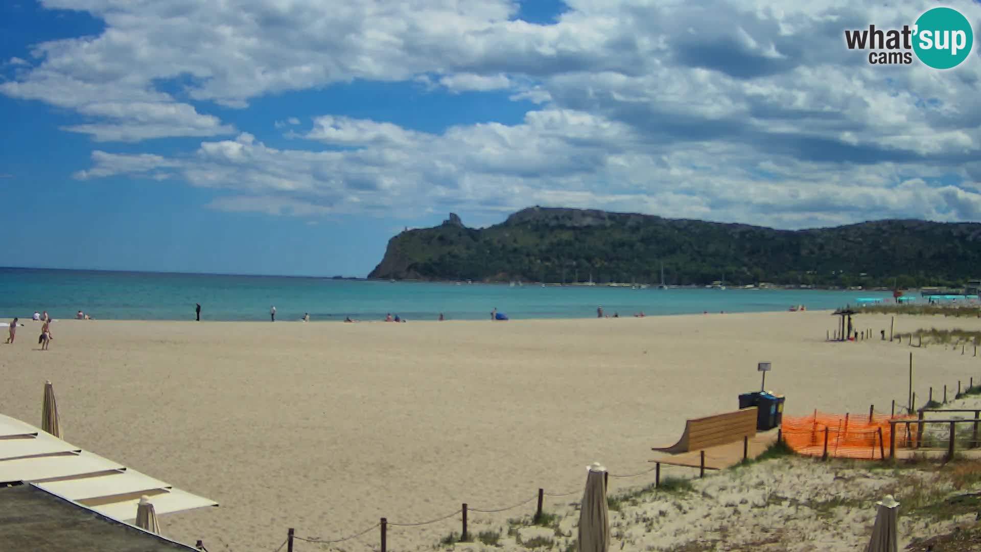 Webcam playa de Poetto | Cagliari | Cerdeña