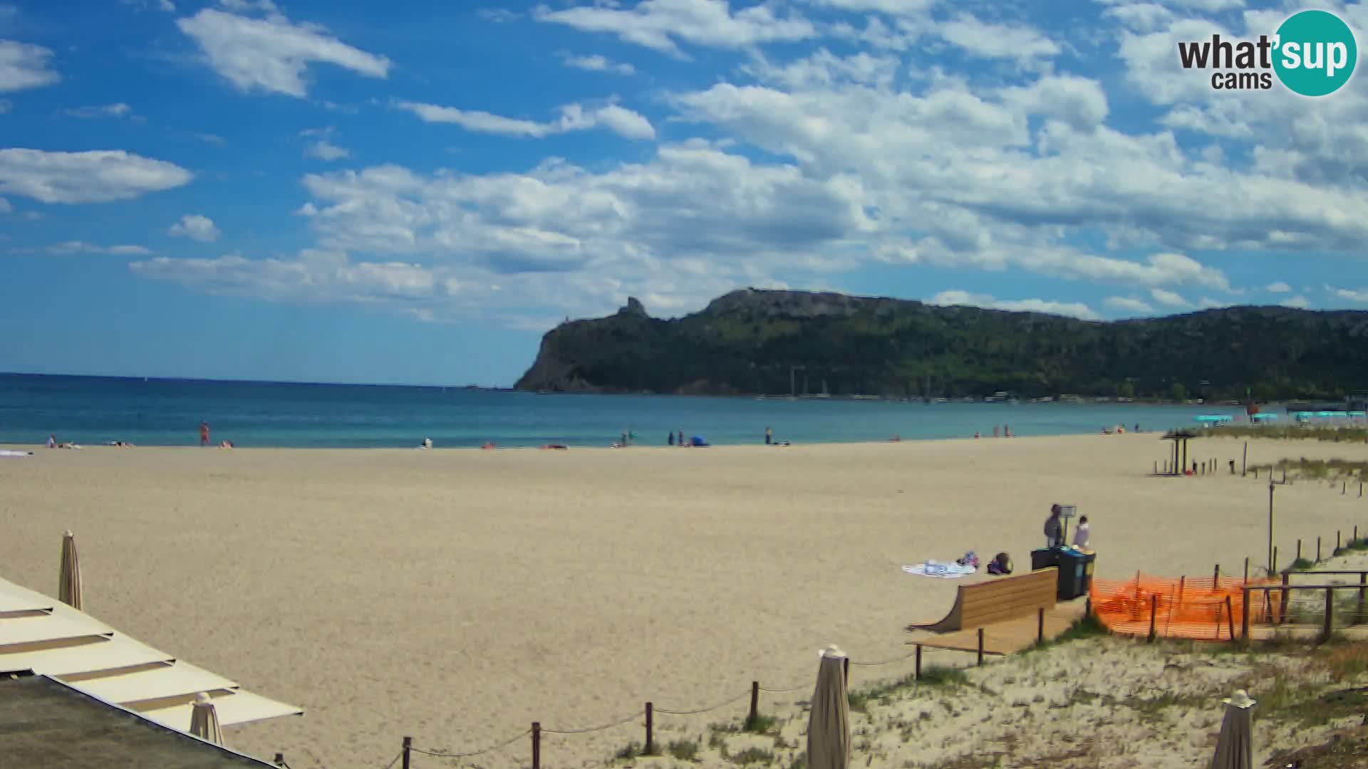 Poetto beach webcam | Cagliari | Sardinia
