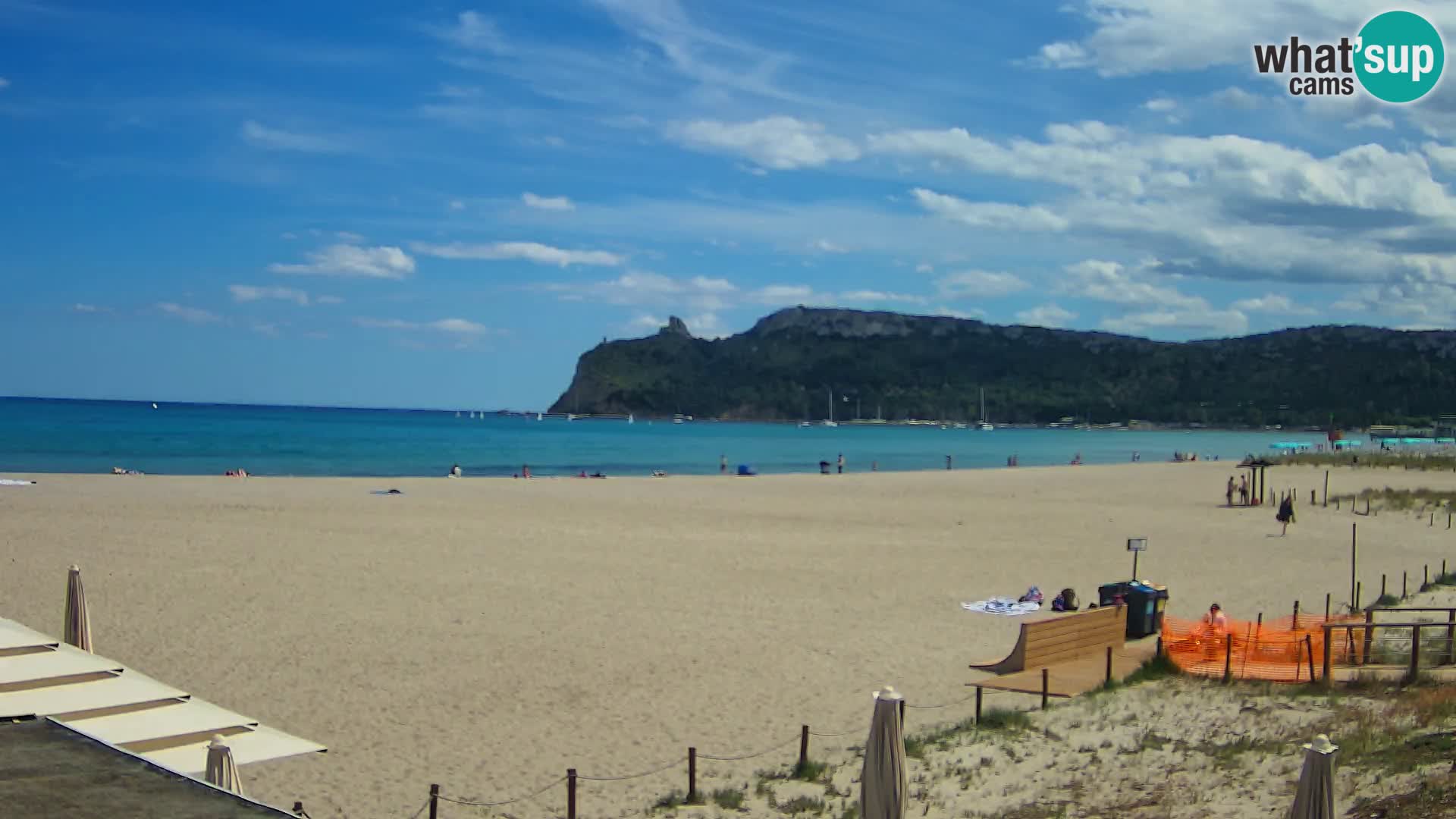 Webcam plage de Poetto | Cagliari | Sardaigne