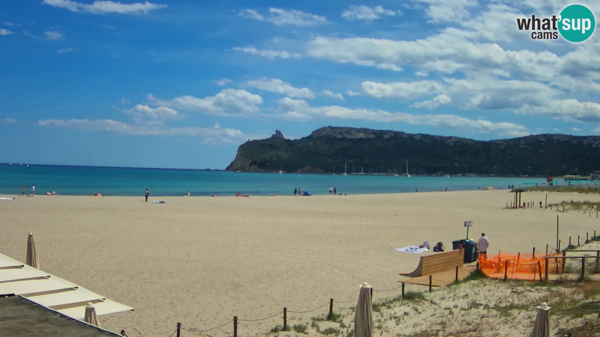 Webcam spiaggia del Poetto | Cagliari | Sardegna