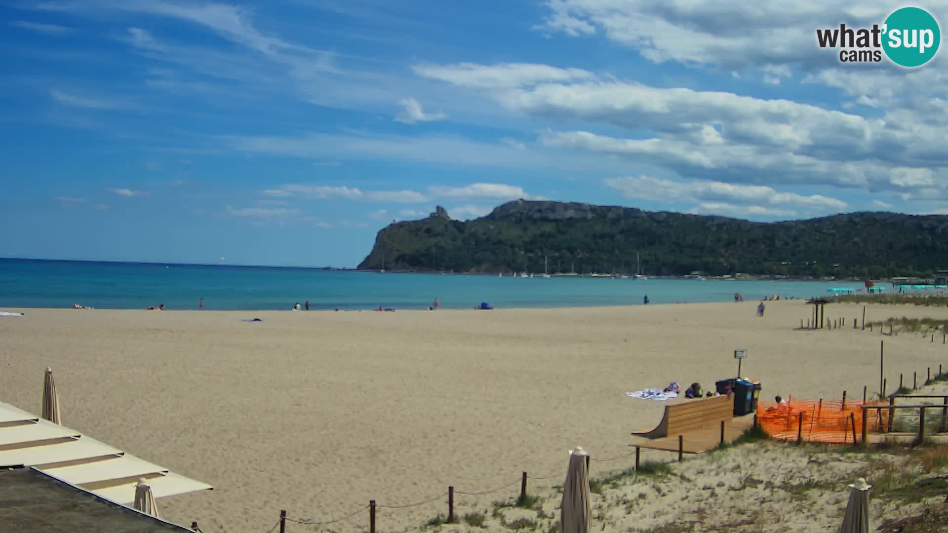 Webcam plage de Poetto | Cagliari | Sardaigne