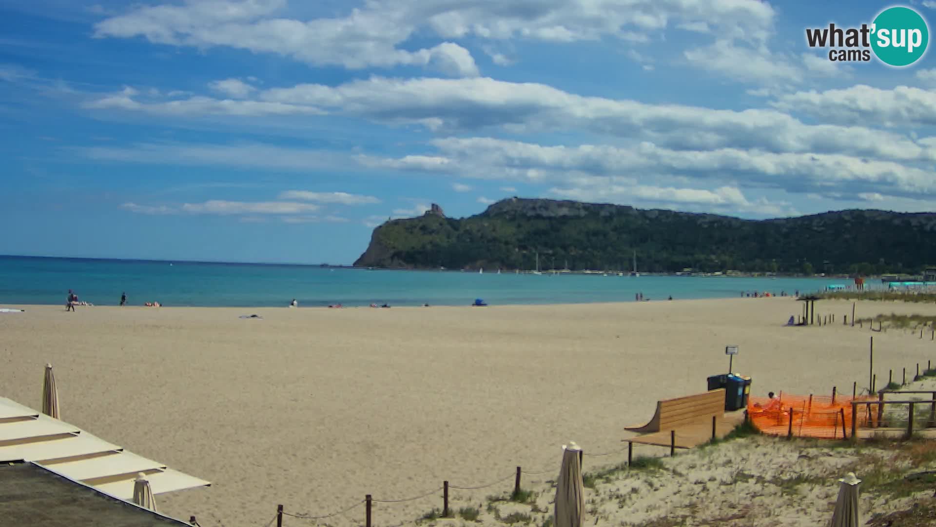 Poetto Strand Webcam | Cagliari | Sardinien