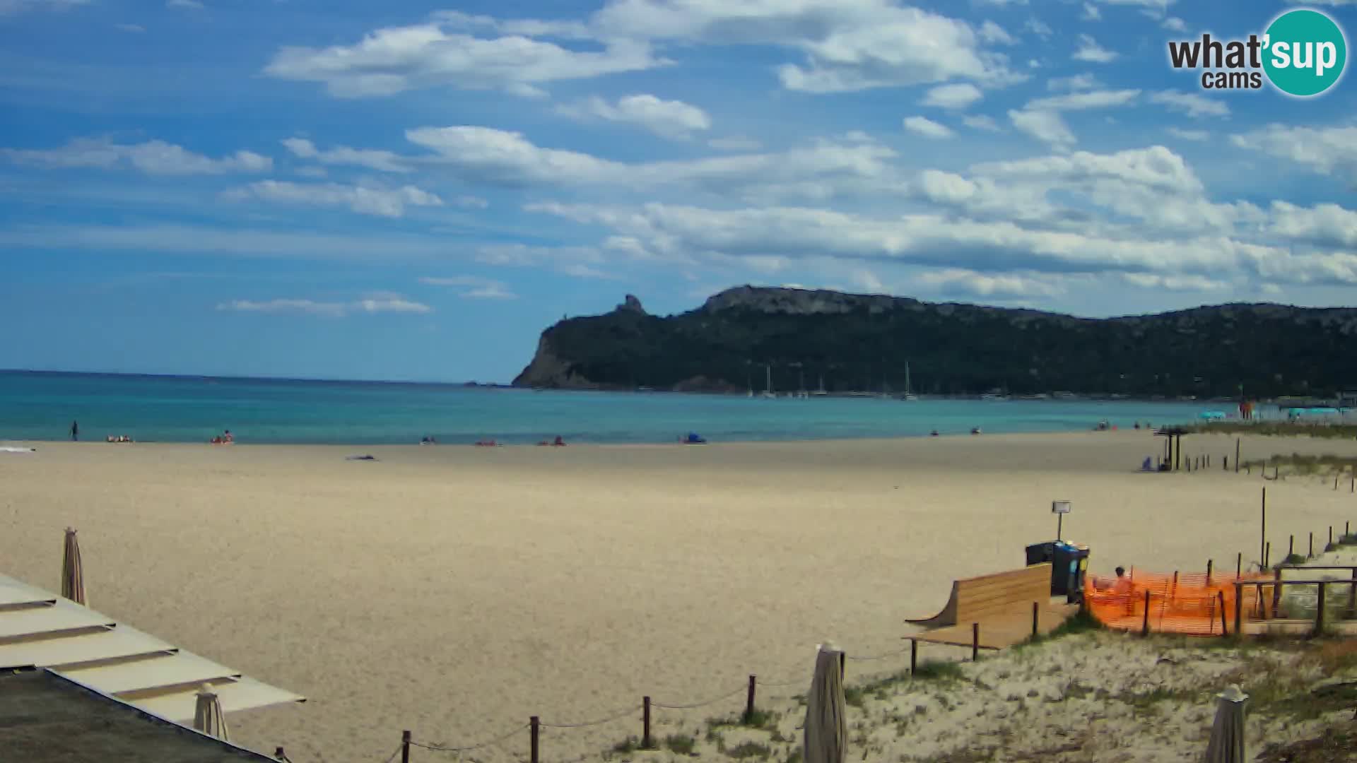 Webcam playa de Poetto | Cagliari | Cerdeña