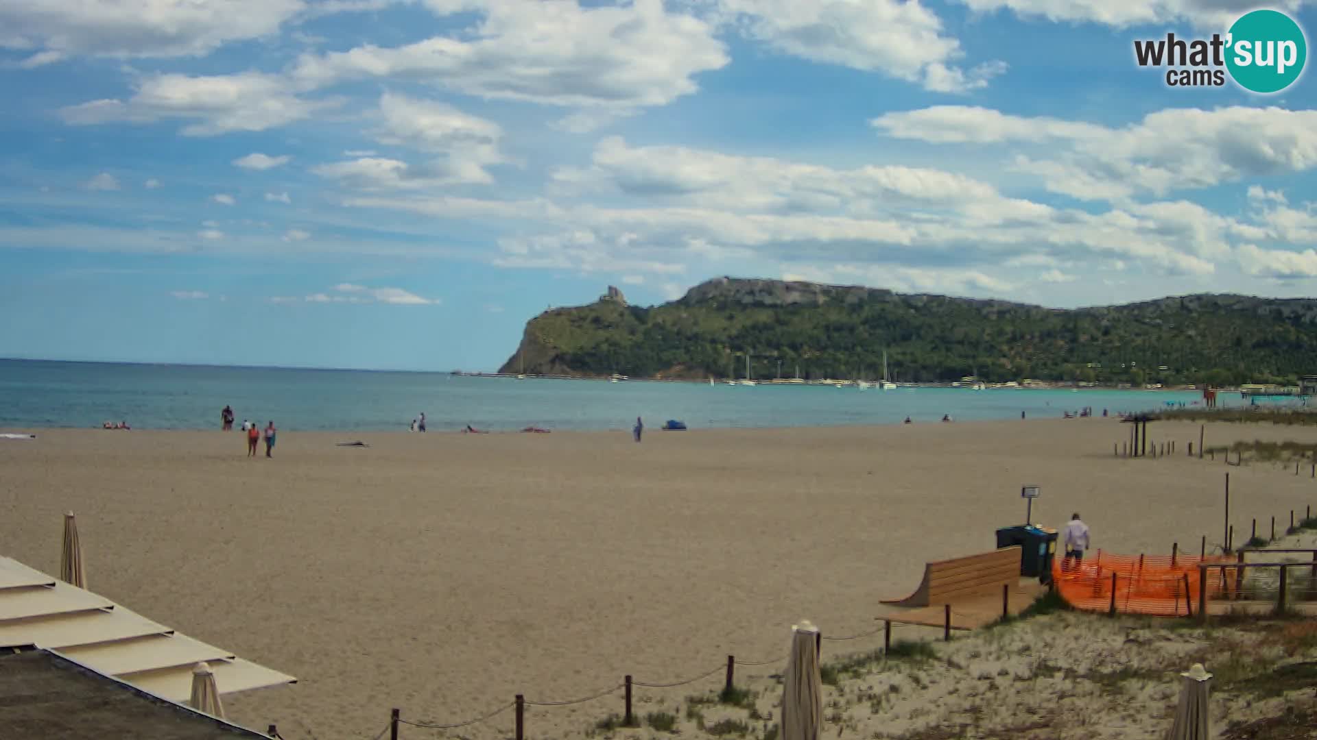 Webcam playa de Poetto | Cagliari | Cerdeña