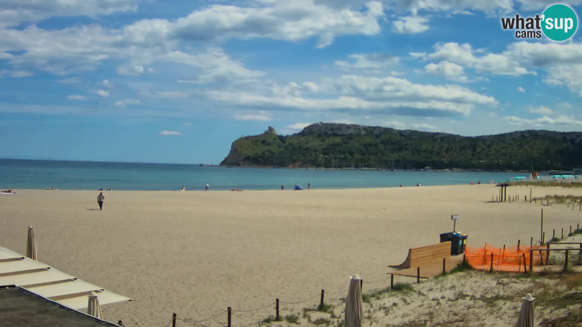 Webcam plage de Poetto | Cagliari | Sardaigne