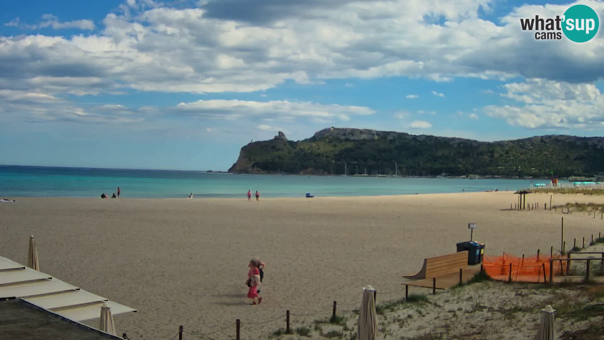 Poetto beach webcam | Cagliari | Sardinia
