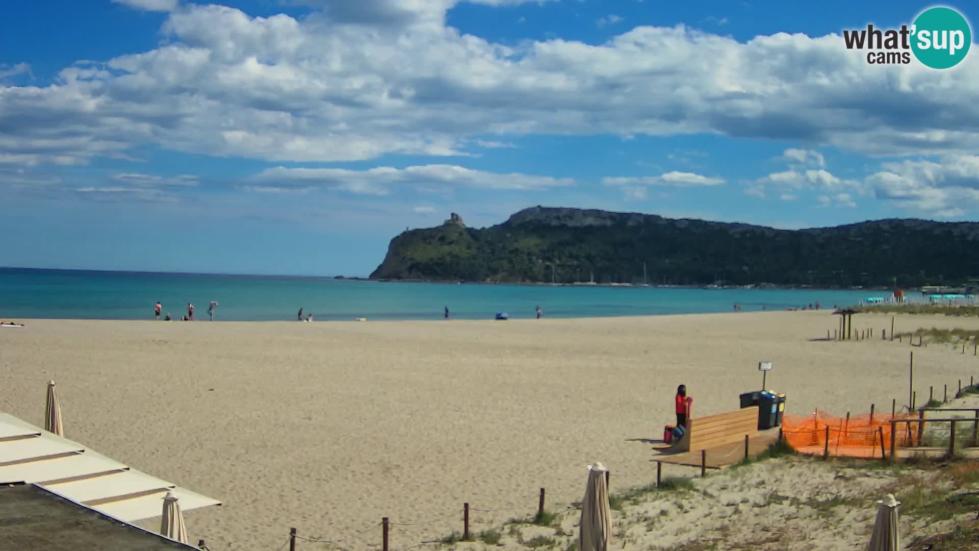 Poetto Strand Webcam | Cagliari | Sardinien