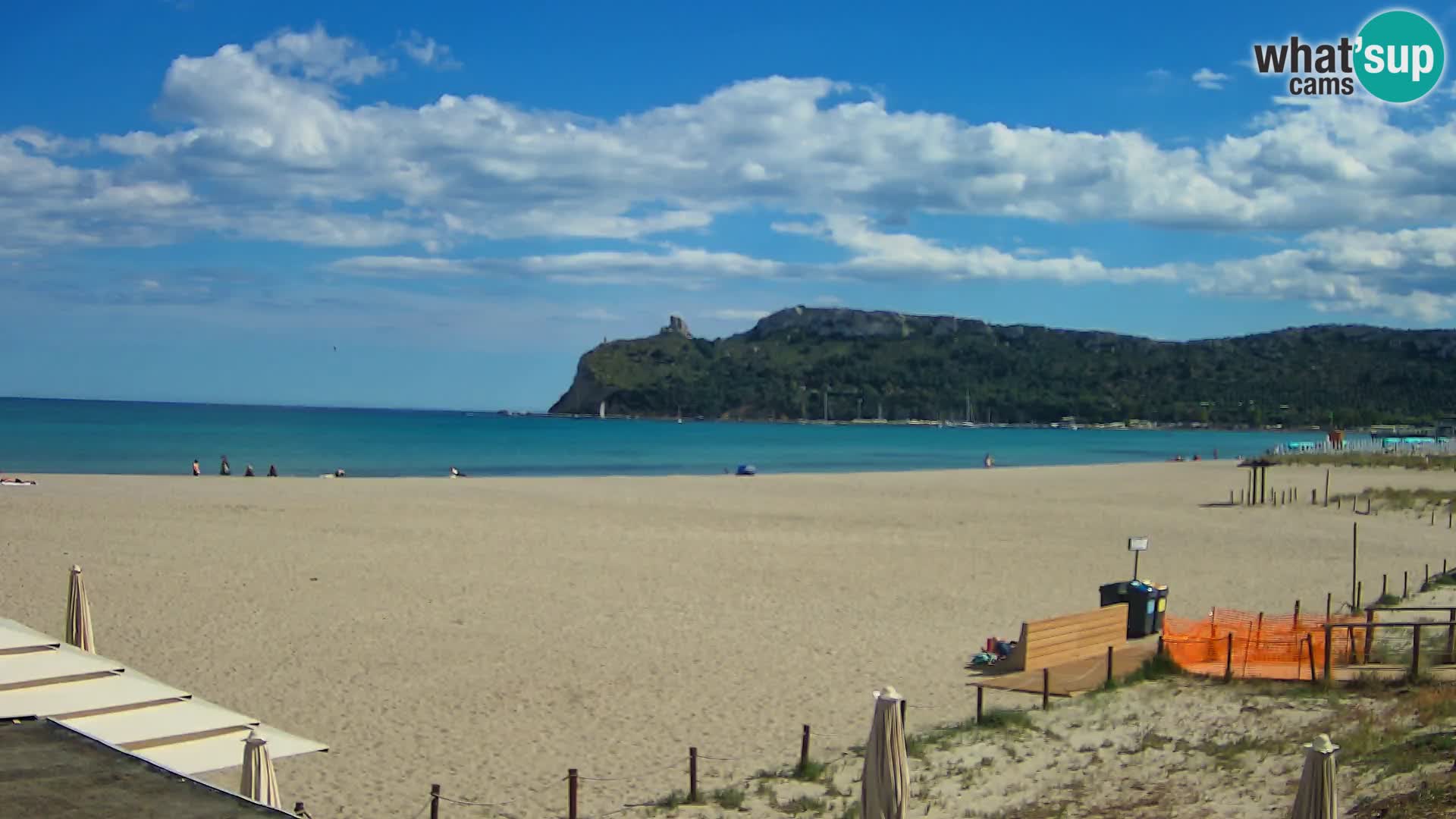 Poetto Strand Webcam | Cagliari | Sardinien