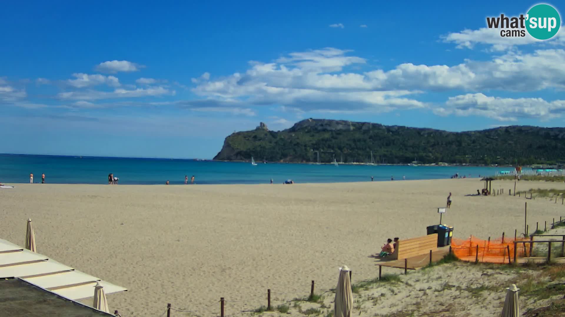 Webcam playa de Poetto | Cagliari | Cerdeña
