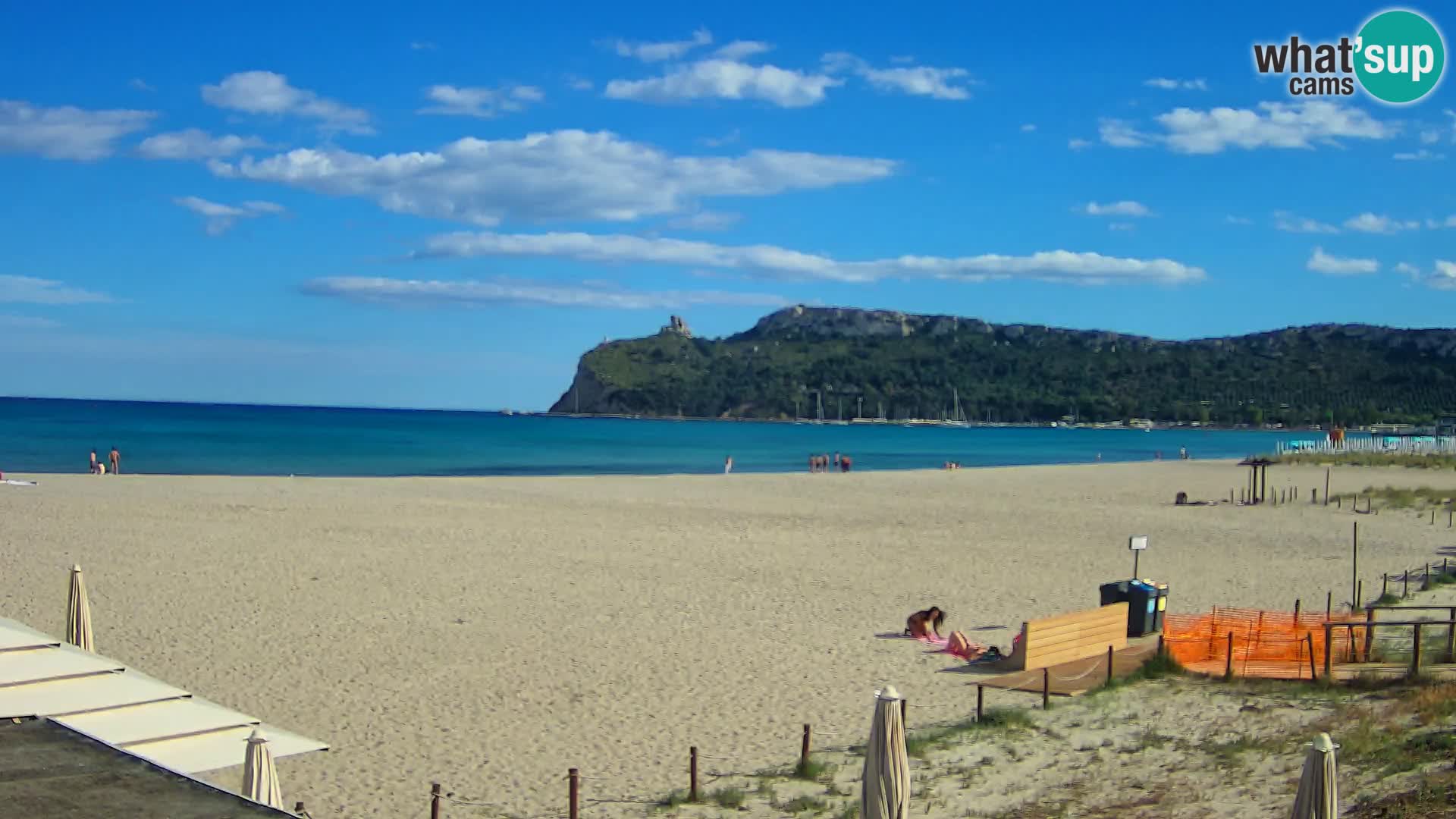 Webcam plage de Poetto | Cagliari | Sardaigne