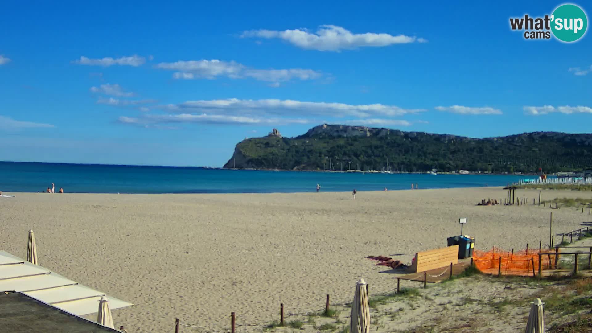 Webcam playa de Poetto | Cagliari | Cerdeña
