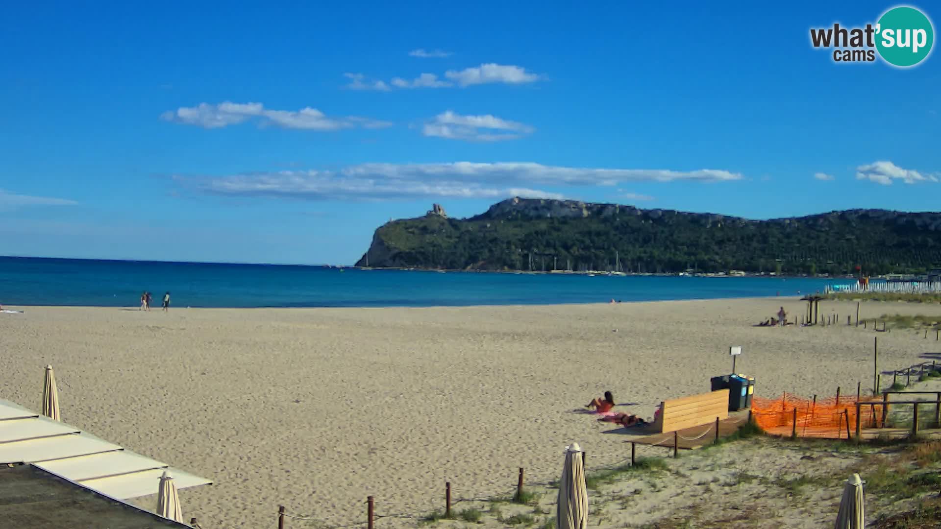 Webcam spiaggia del Poetto | Cagliari | Sardegna