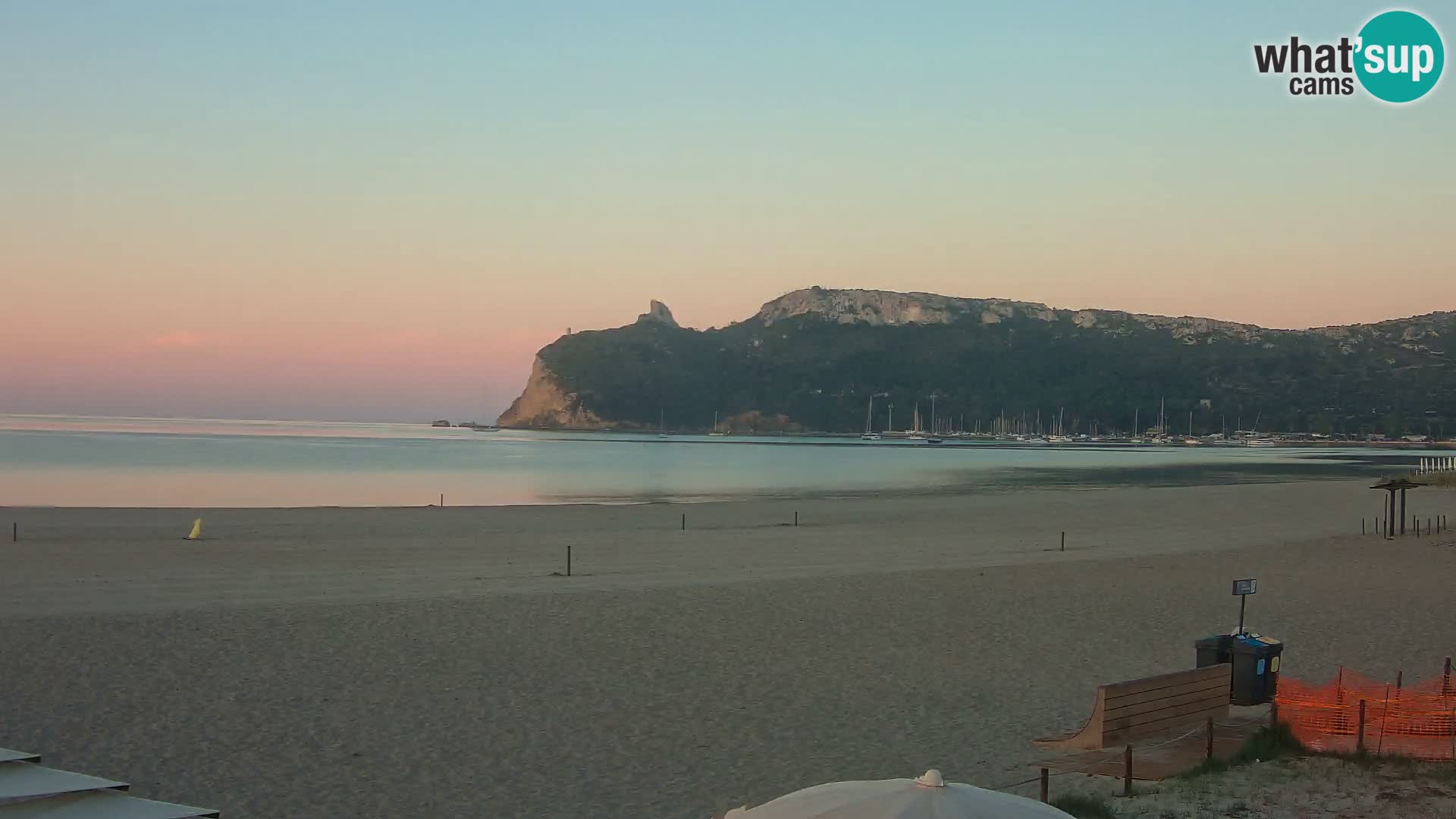 Webcam spiaggia del Poetto | Cagliari | Sardegna