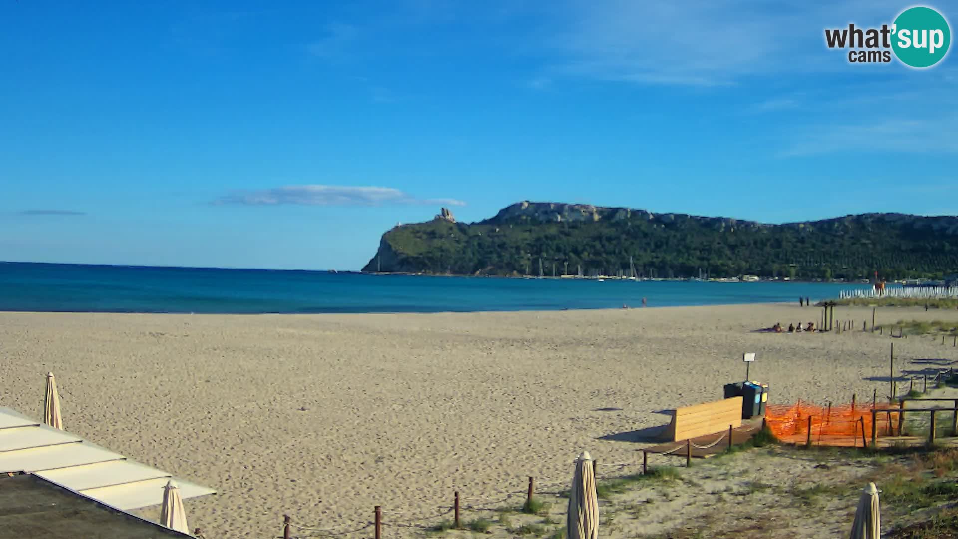 Webcam playa de Poetto | Cagliari | Cerdeña