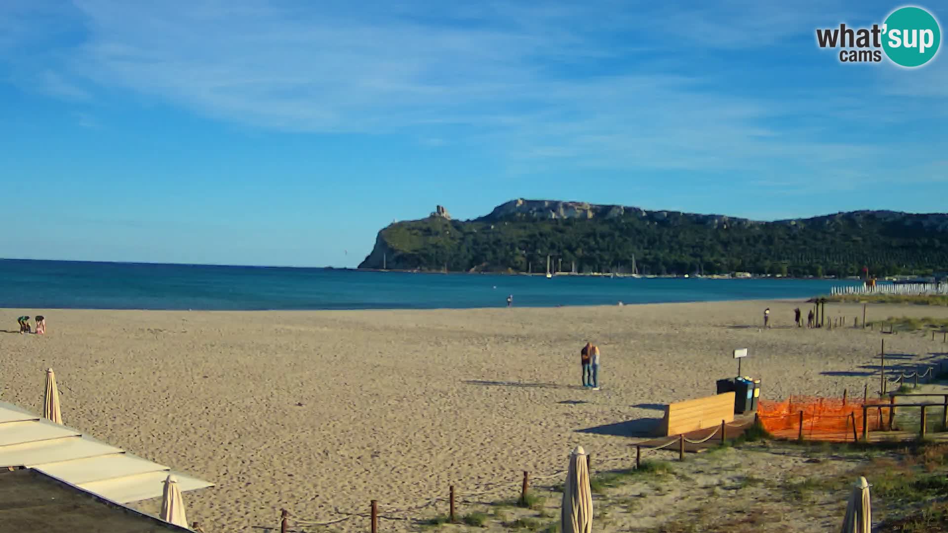 Poetto Strand Webcam | Cagliari | Sardinien