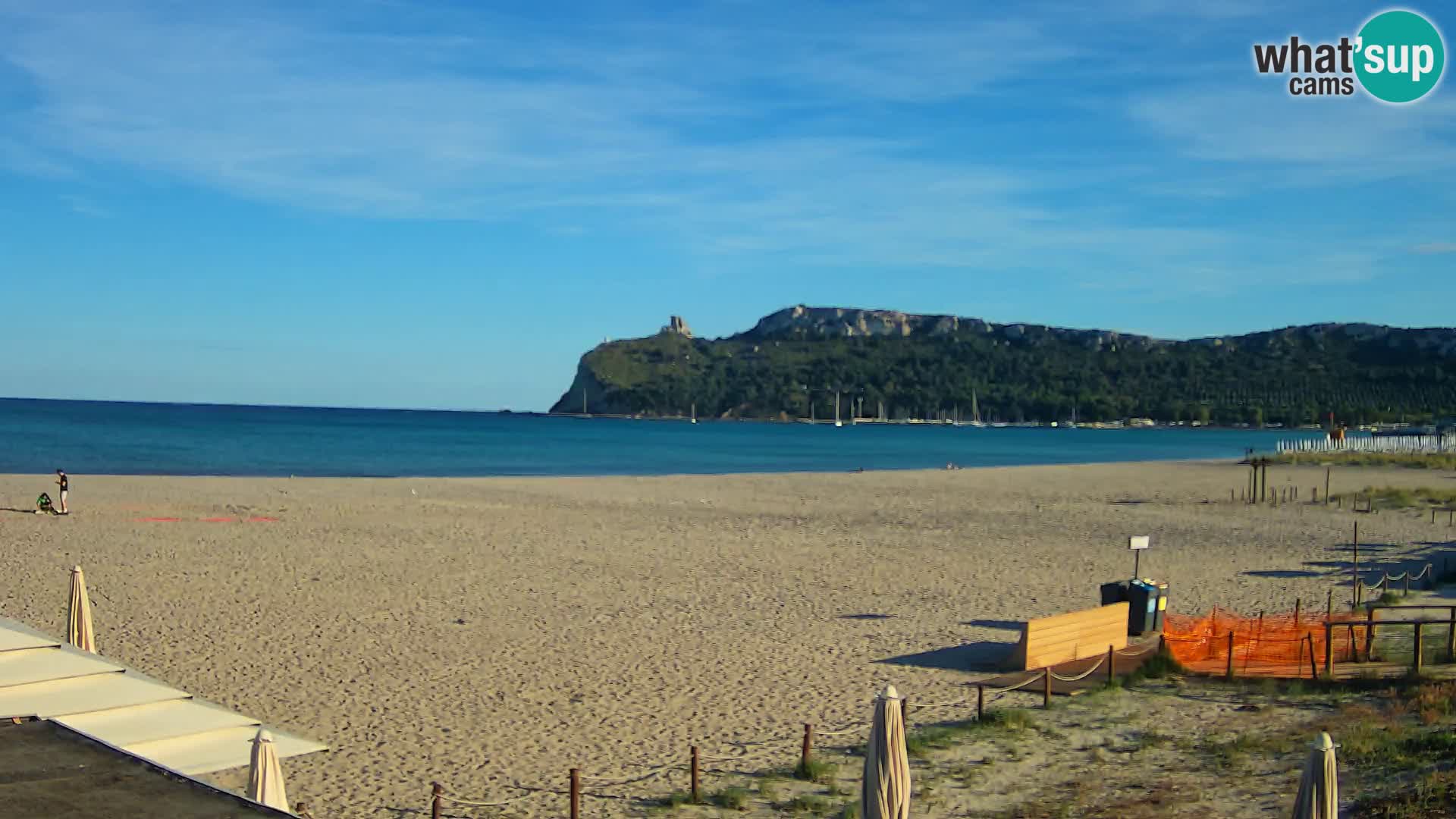 Webcam playa de Poetto | Cagliari | Cerdeña