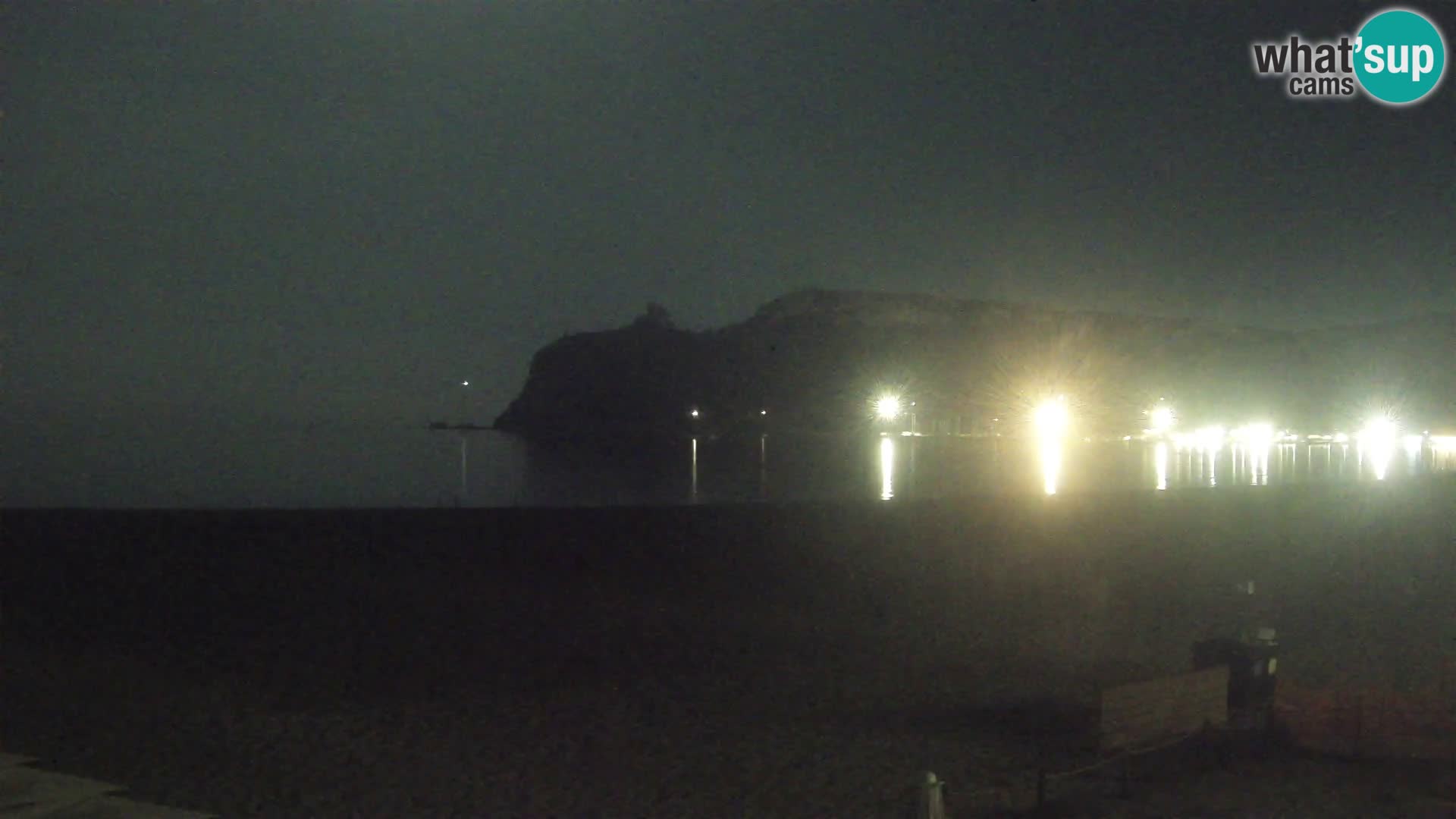 Poetto beach webcam | Cagliari | Sardinija