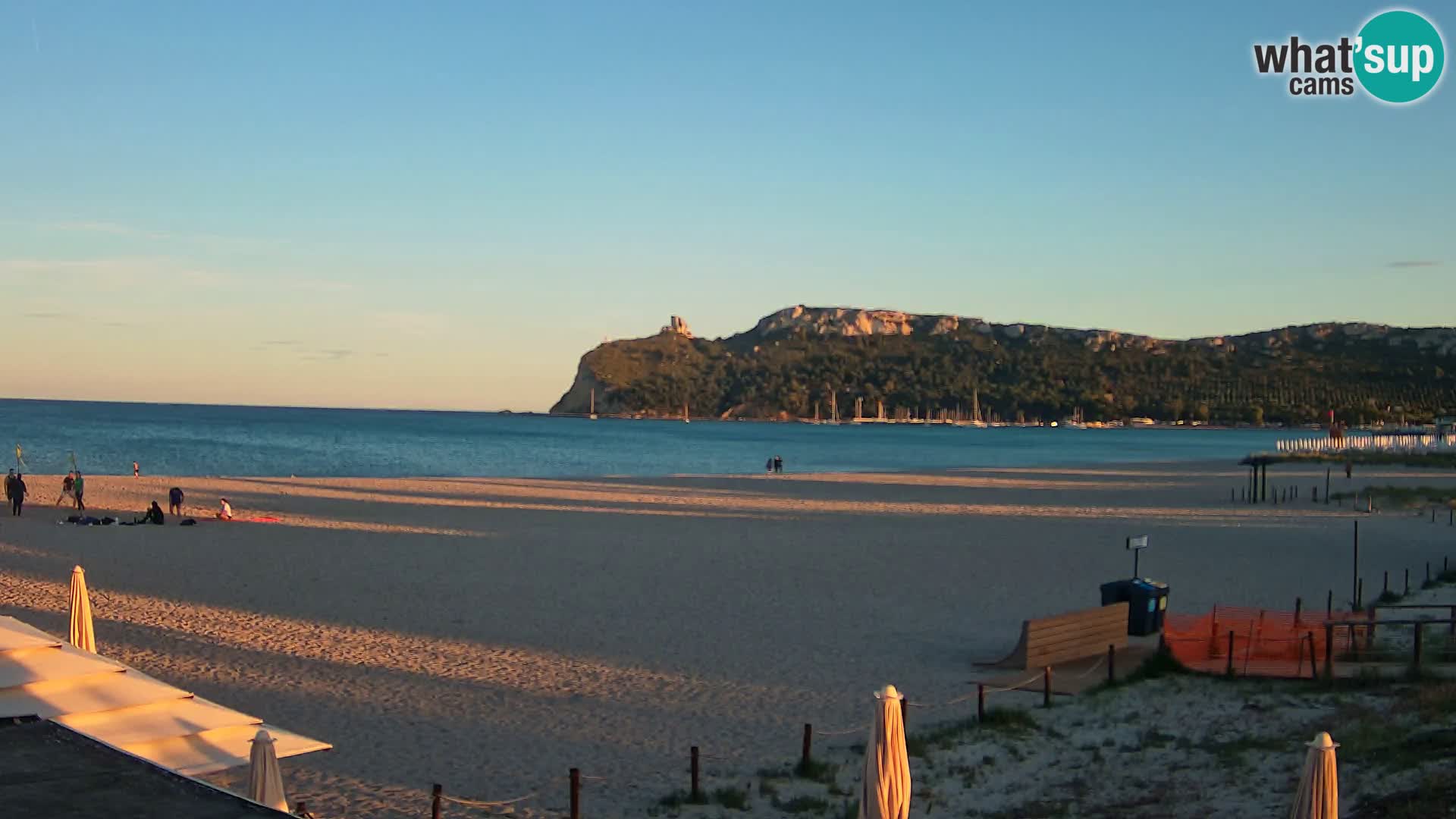 Poetto Strand Webcam | Cagliari | Sardinien