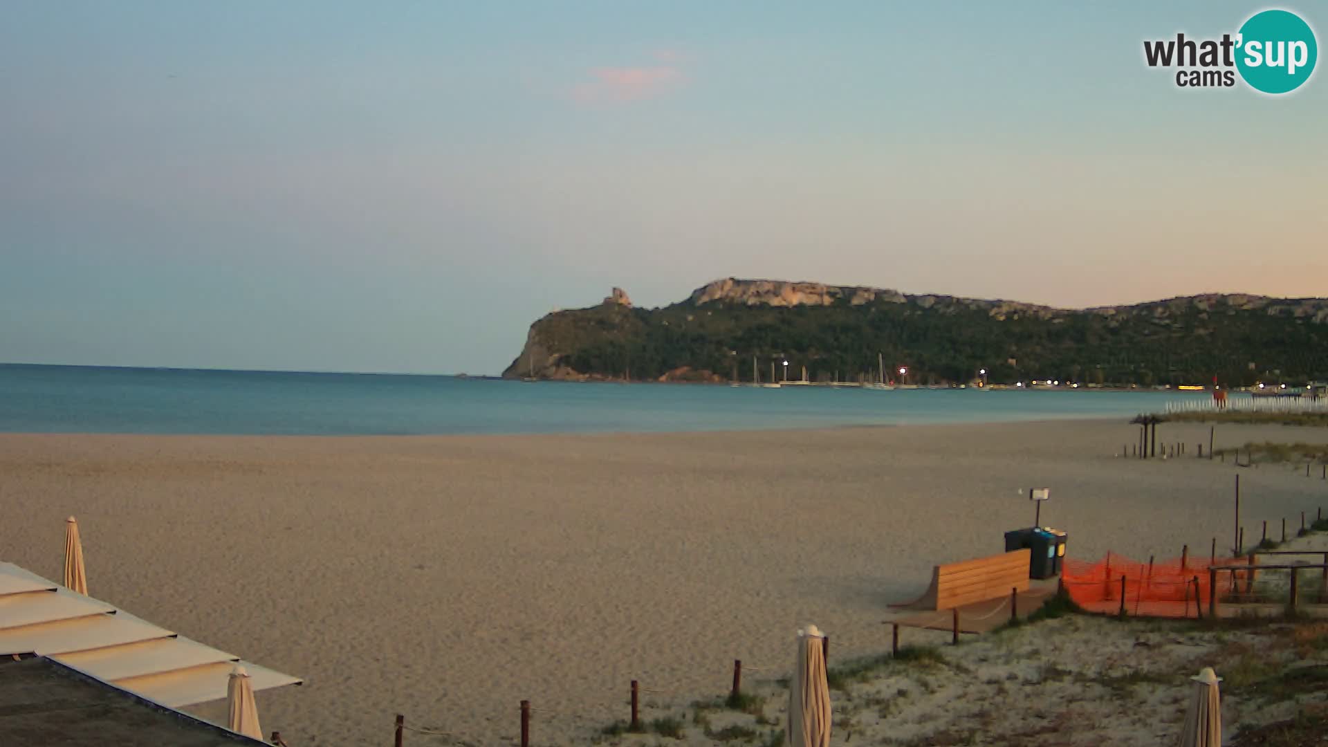 Webcam plage de Poetto | Cagliari | Sardaigne