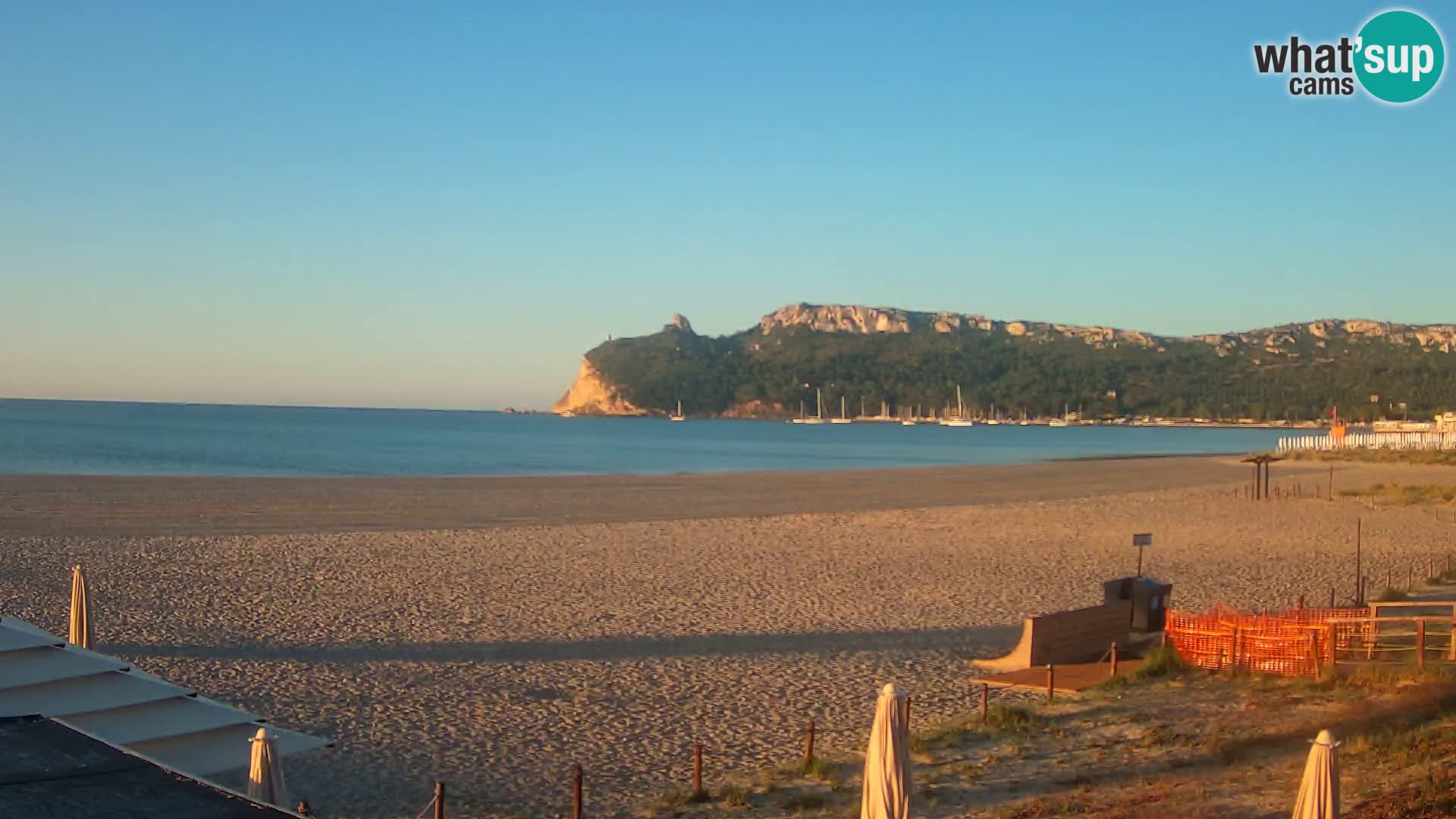 Webcam plage de Poetto | Cagliari | Sardaigne