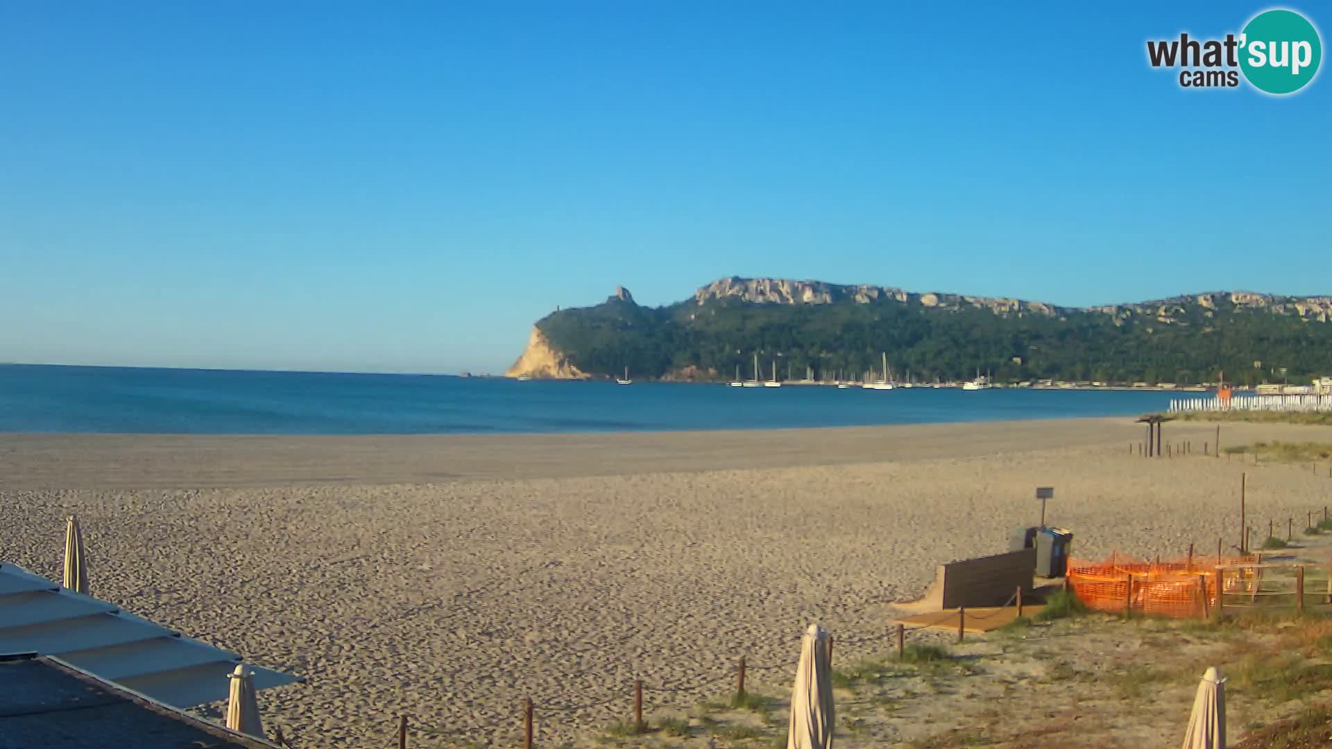 Poetto Strand Webcam | Cagliari | Sardinien