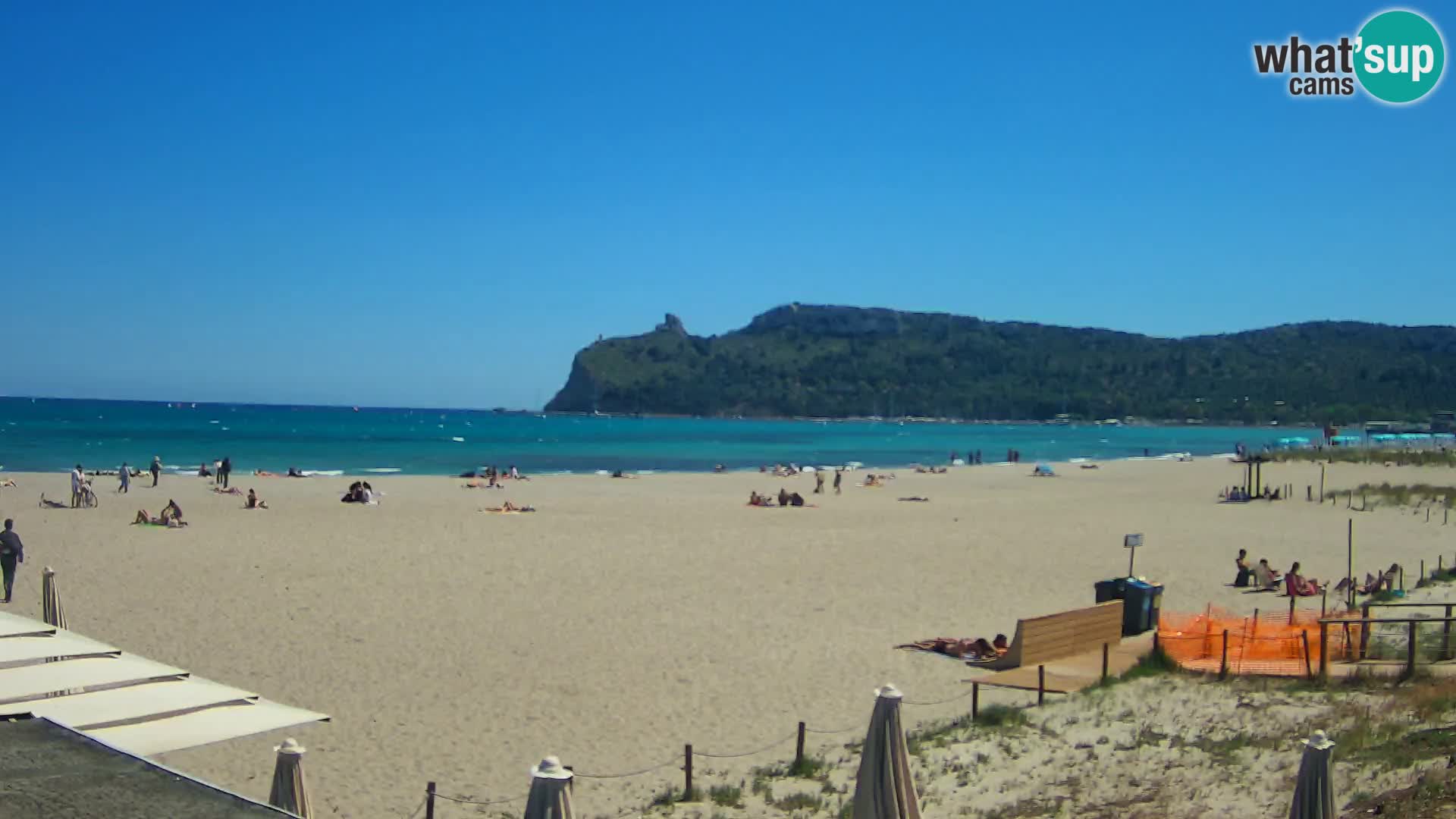 Webcam spiaggia del Poetto | Cagliari | Sardegna
