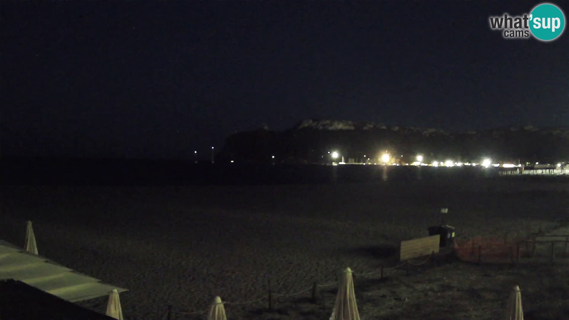 Poetto beach webcam | Cagliari | Sardinia