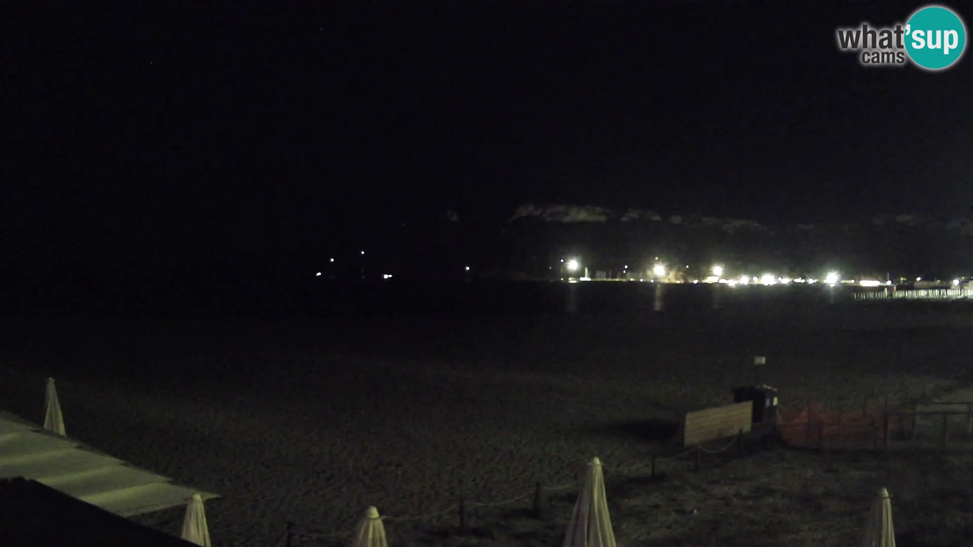 Poetto beach webcam | Cagliari | Sardinia