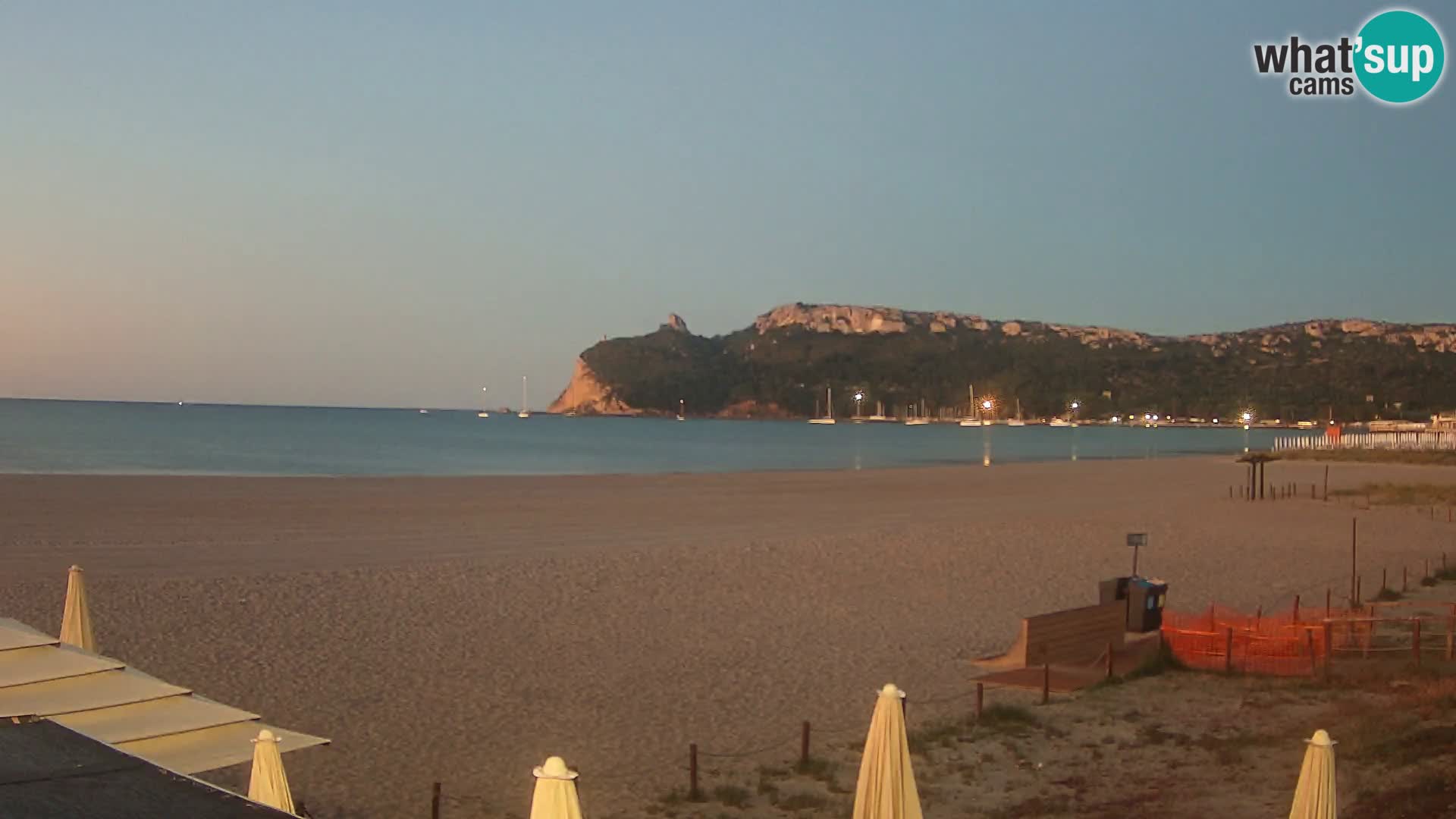 Poetto beach webcam | Cagliari | Sardinija
